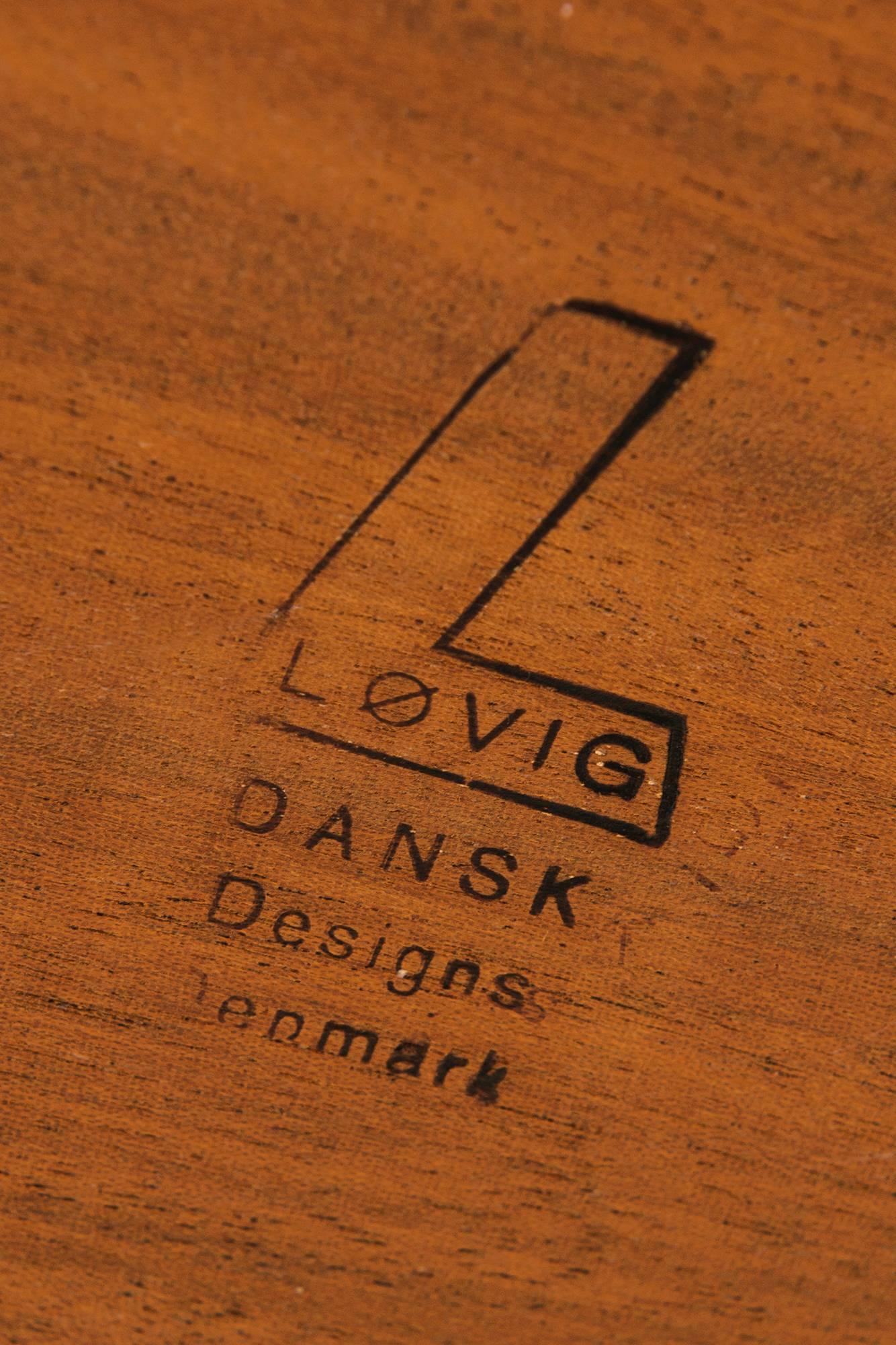 Jens Quistgaard Desk in Teak by Peter Løvig Nielsen in Denmark 3
