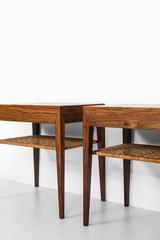 Severin Hansen Bedside Tables by Haslev Møbelsnedkeri in Denmark