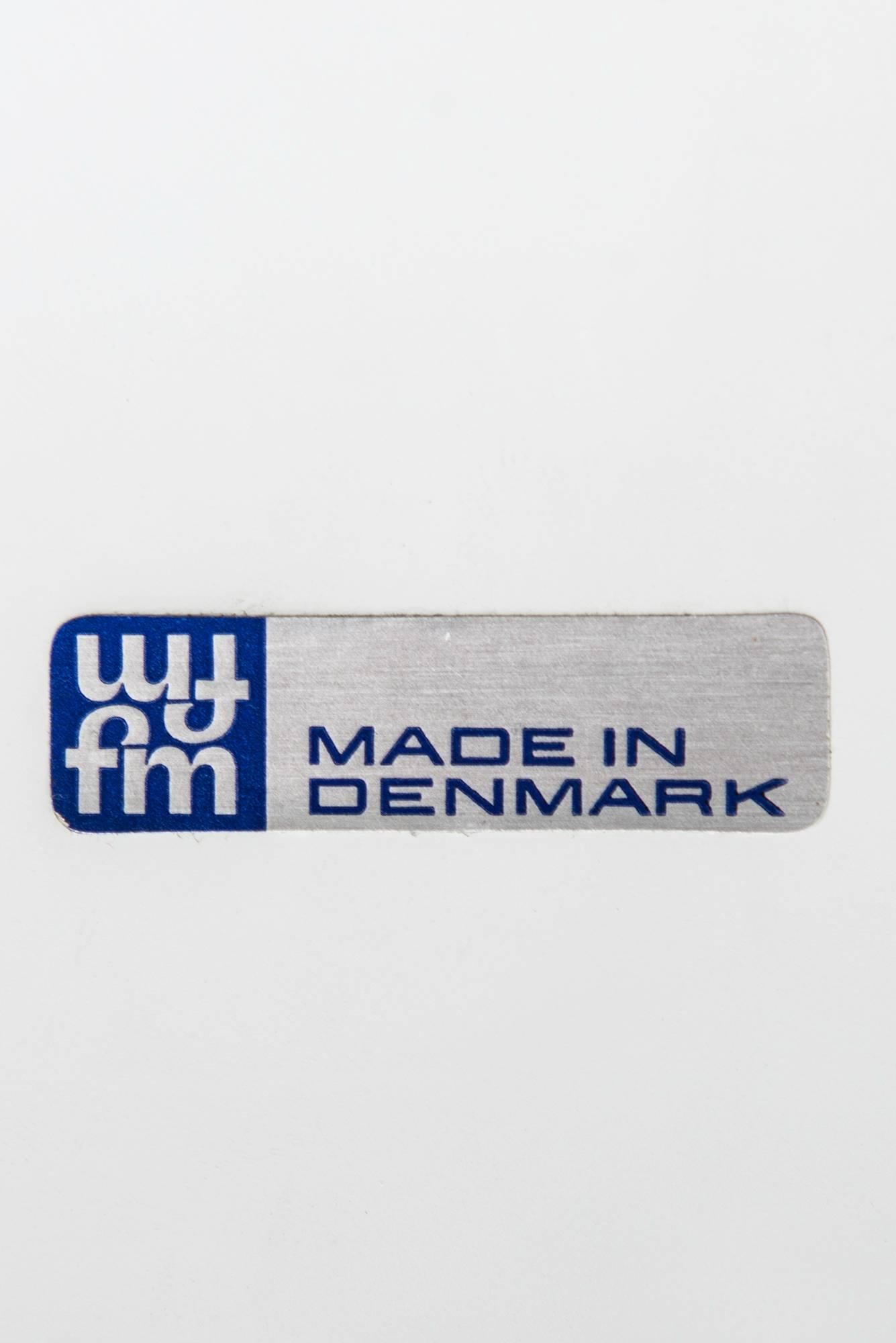 Scandinavo moderno Set di quattro lampade da parete in ottone di Fog & Mørup in Danimarca in vendita