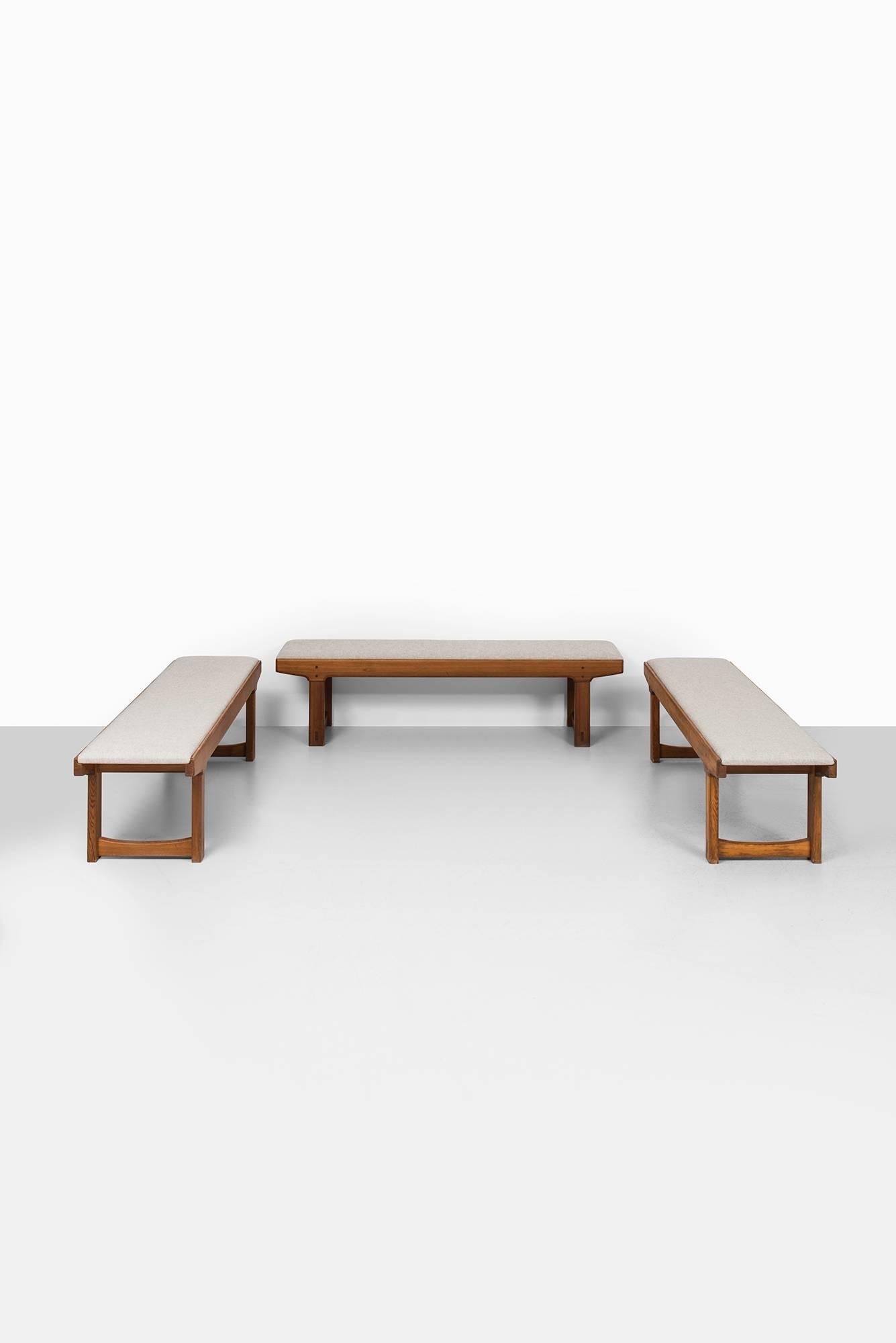 Bench in Oregon Pine in the Manner of Carl Malmsten 3
