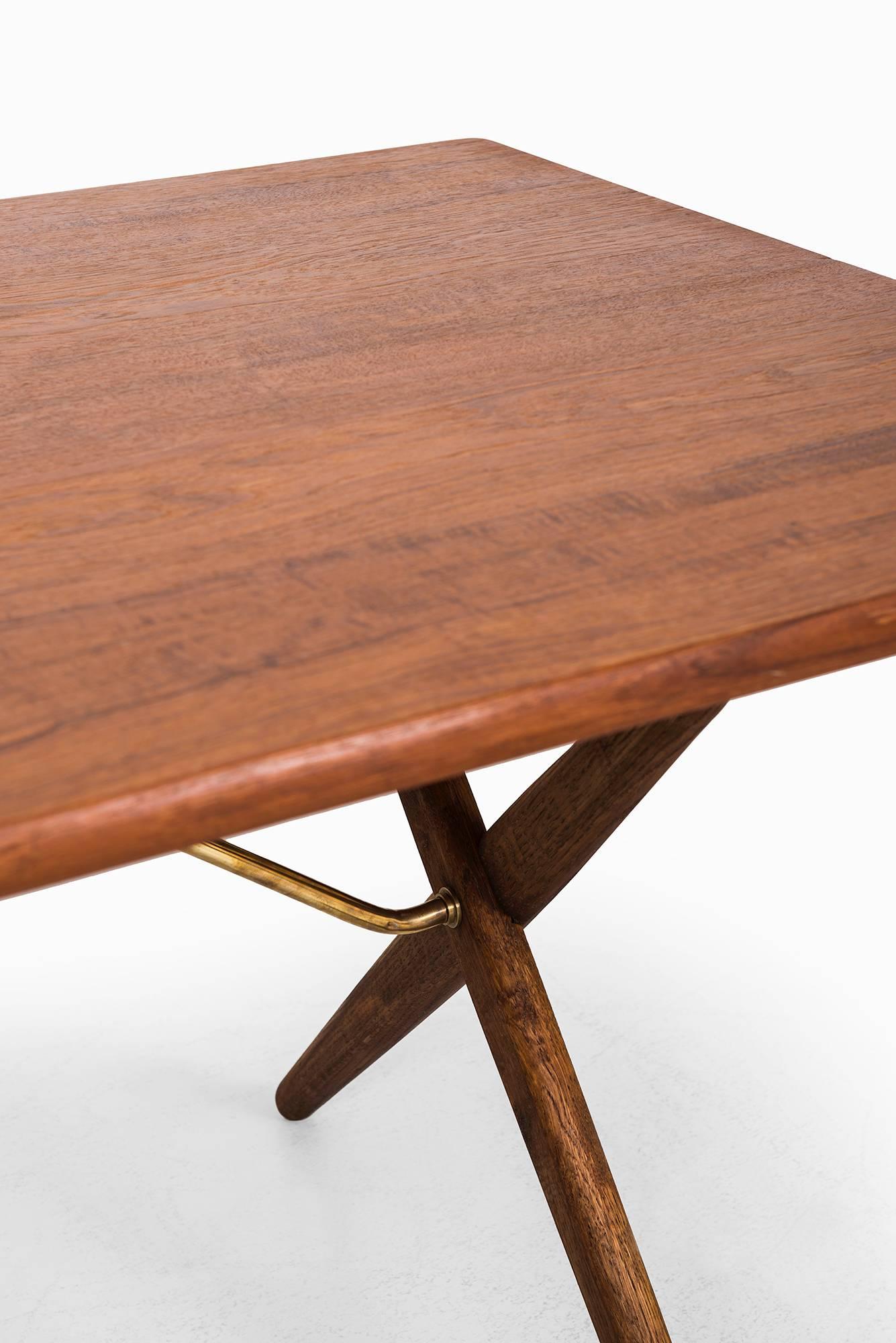Hans Wegner Dining Table/Desk Model At-303 by Andreas Tuck in Denmark 1