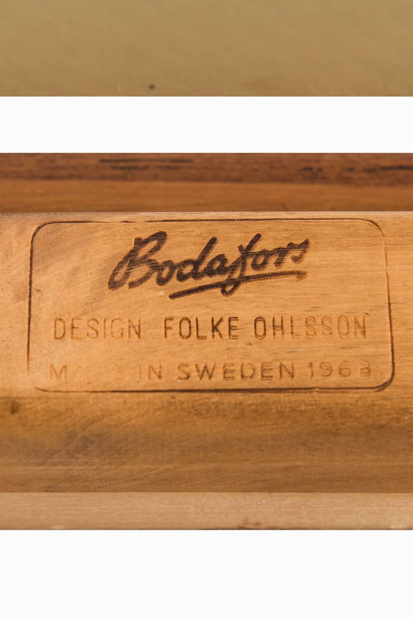 Fabric Folke Ohlsson Easy Chairs Model Colorado by Bodafors in Sweden