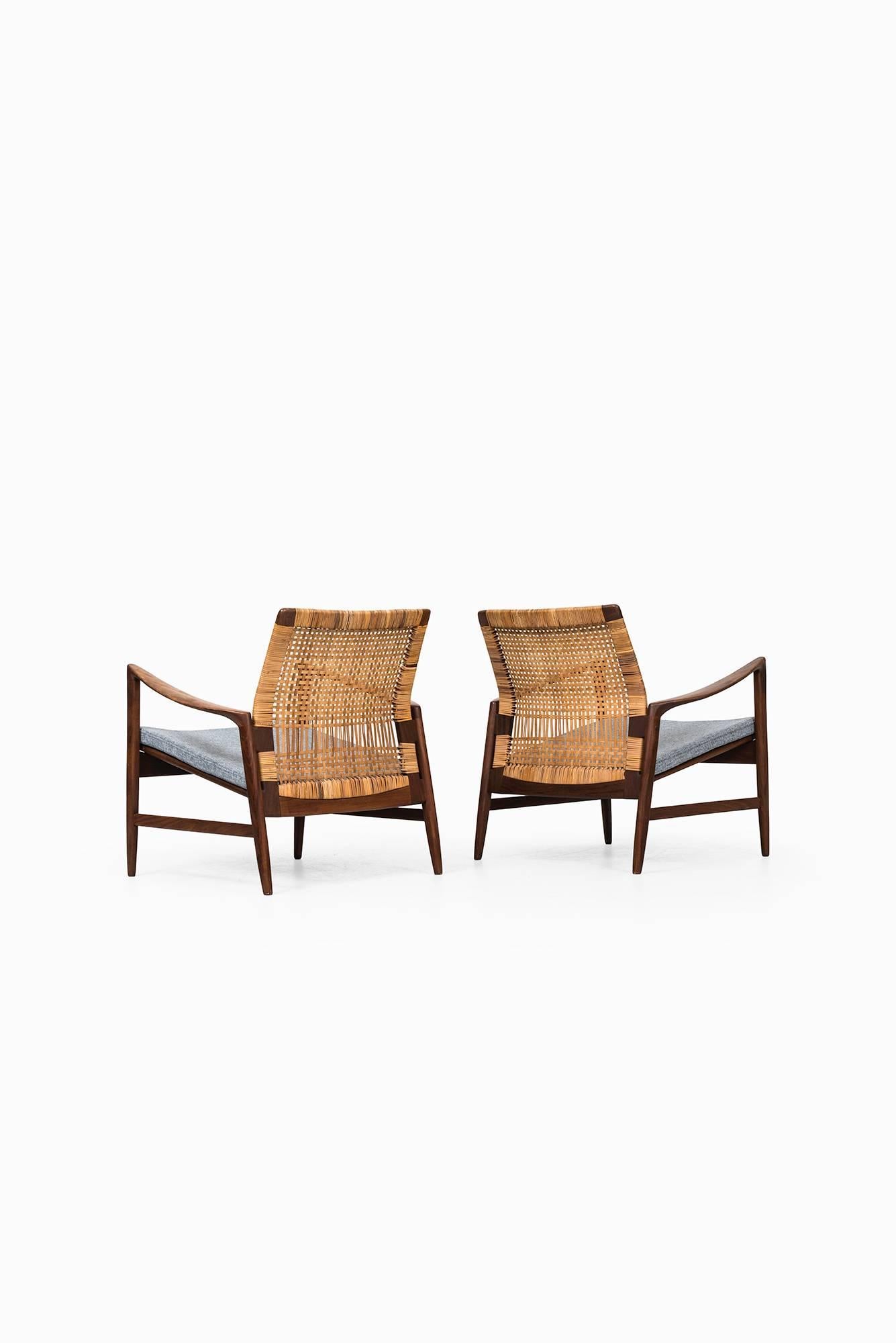 Ib Kofod-Larsen Easy Chairs Model Åre by Ope in Sweden 1
