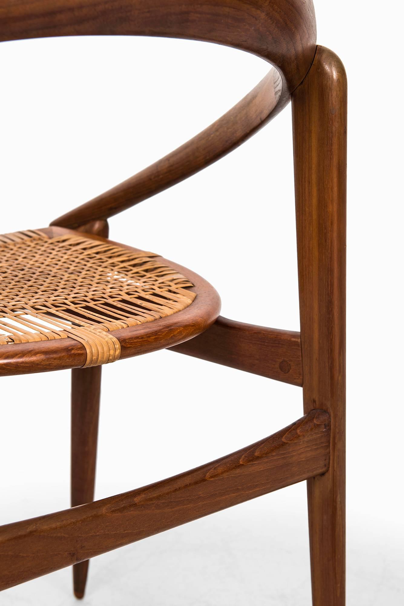 H. Brockmann-Petersen Armchair by Louis G. Thiersen in Denmark In Excellent Condition In Limhamn, Skåne län