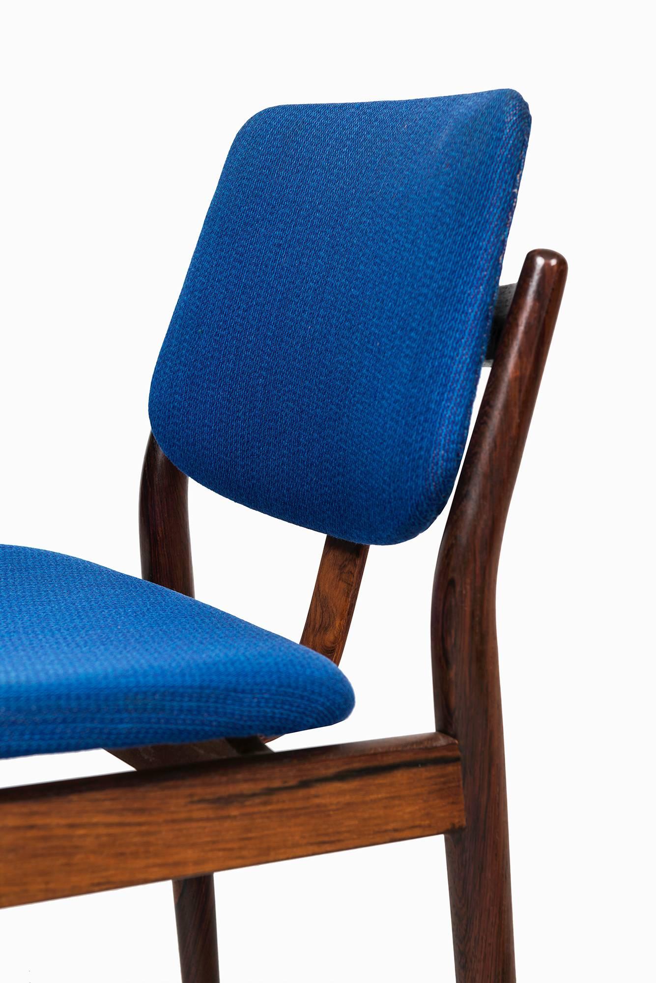 Mid-20th Century Arne Vodder Dining Chairs by Sibast Møbelfabrik in Denmark