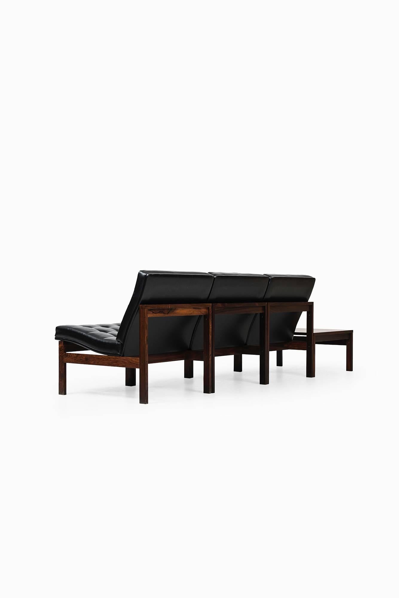 Danish Ole Gjerløv-Knudsen & Torben Lind Seating Group/Sofa Model 175/Moduline