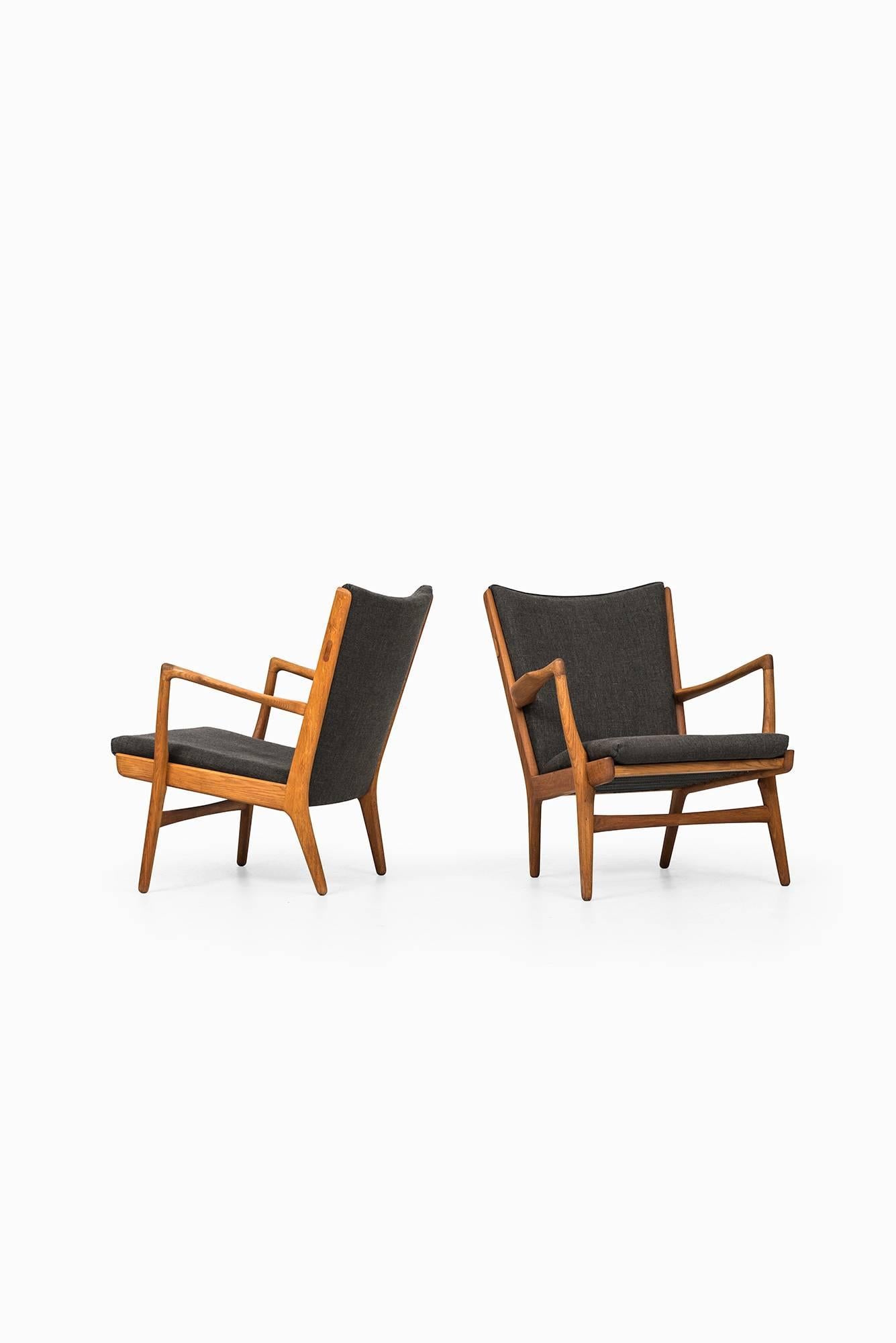 Swedish Hans Wegner Easy Chairs Model AP-16 by AP-Stolen in Denmark