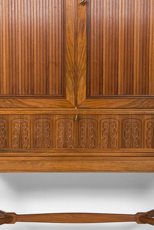 Carl Malmsten master cabinet by Hjalmar Wikströms Möbelsnickare in