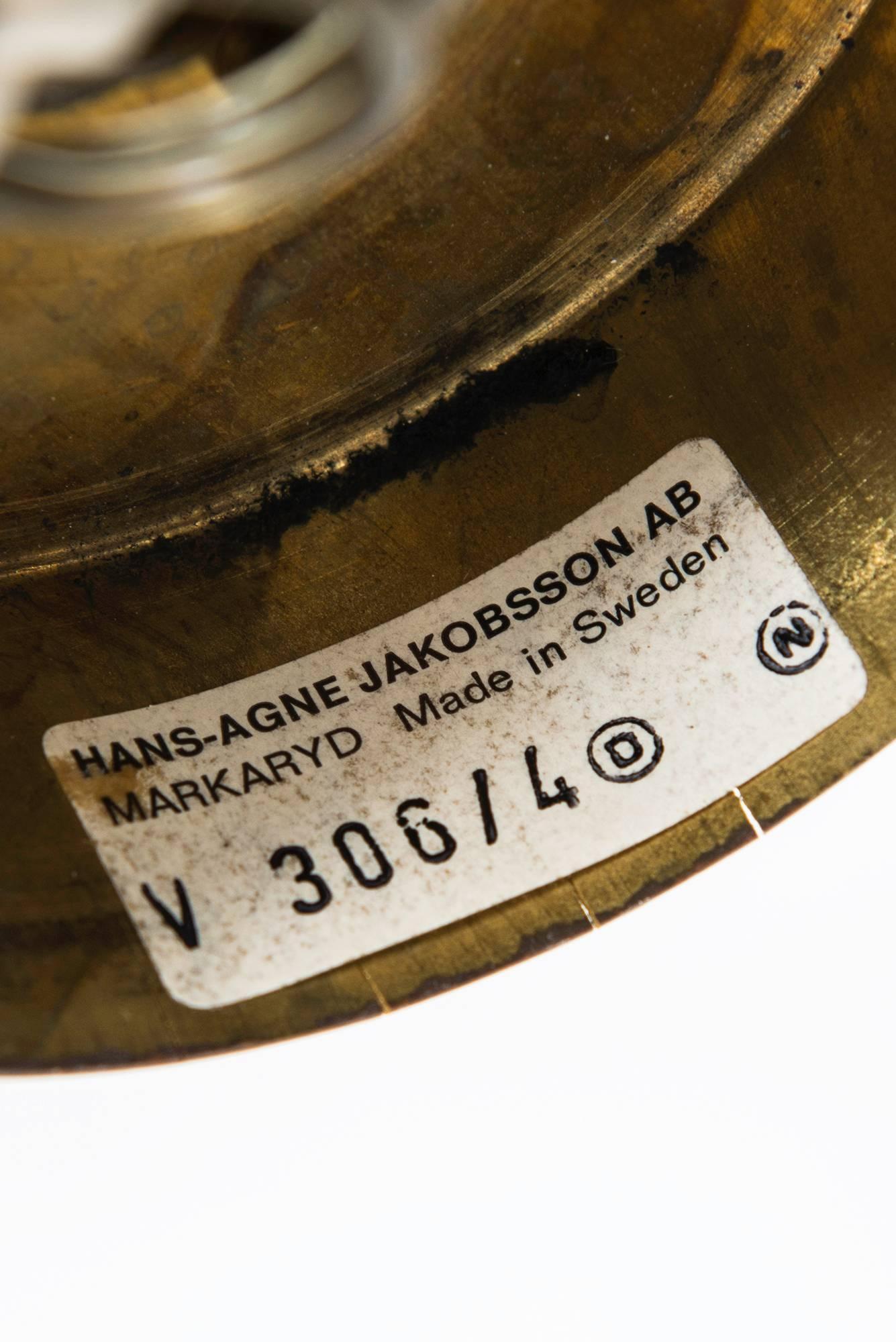 Mid-20th Century Hans-Agne Jakobsson Wall Lamp Model V-306/4 For Sale