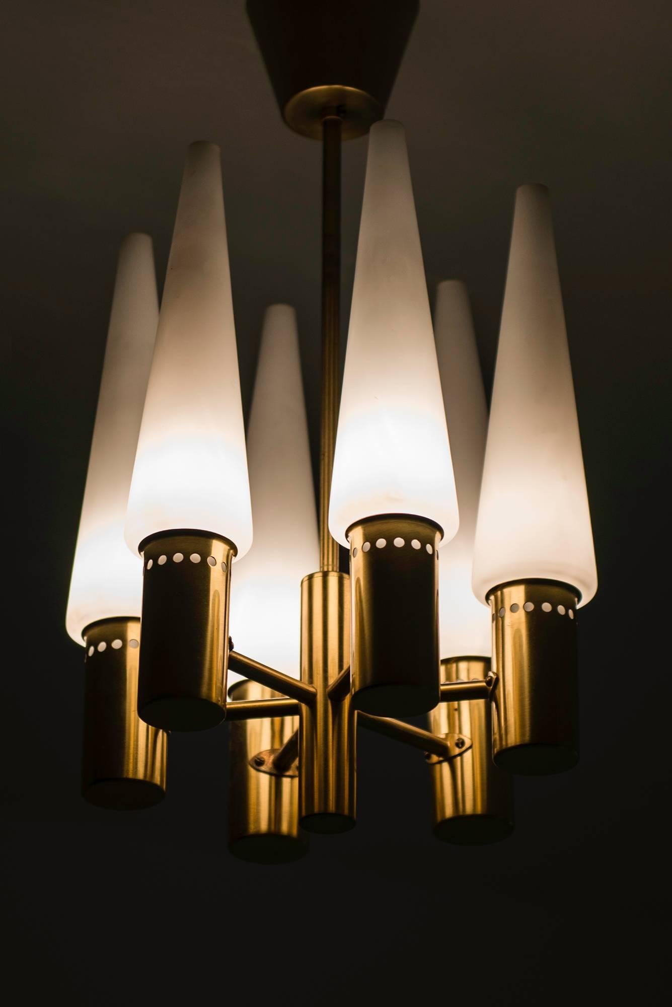 Ceiling lamp designed by Hans-Agne Jakobsson. Produced by Hans-Agne Jakobsson AB in Markaryd, Sweden.