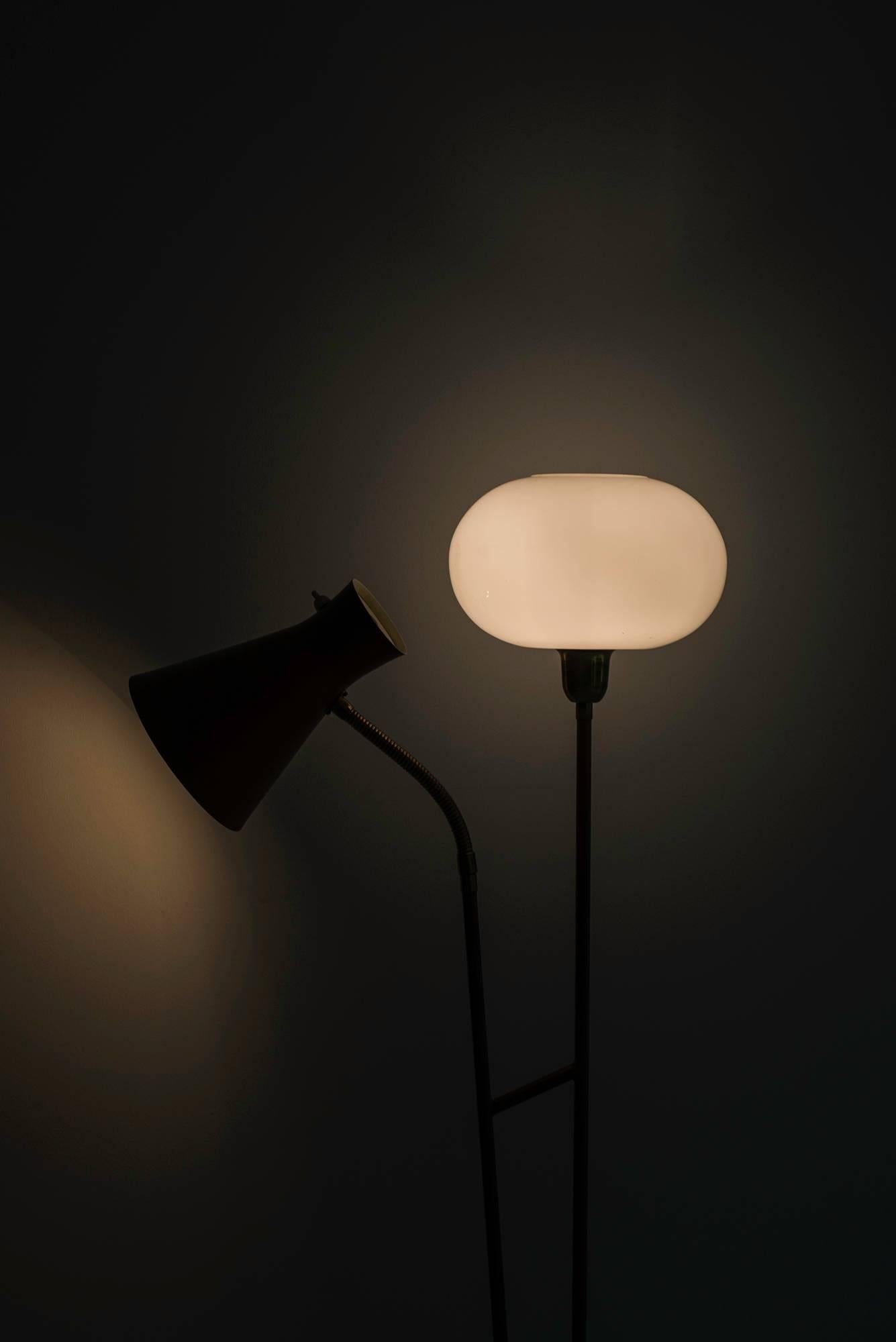 Swedish Floor Lamp in the Manner of Hans Bergström Produced in Sweden