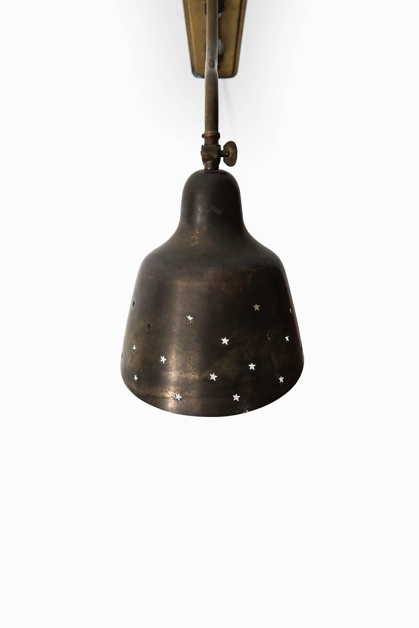 Wall Lamp in the Manner of Vilhelm Lauritzen and Produced in Denmark In Excellent Condition In Limhamn, Skåne län