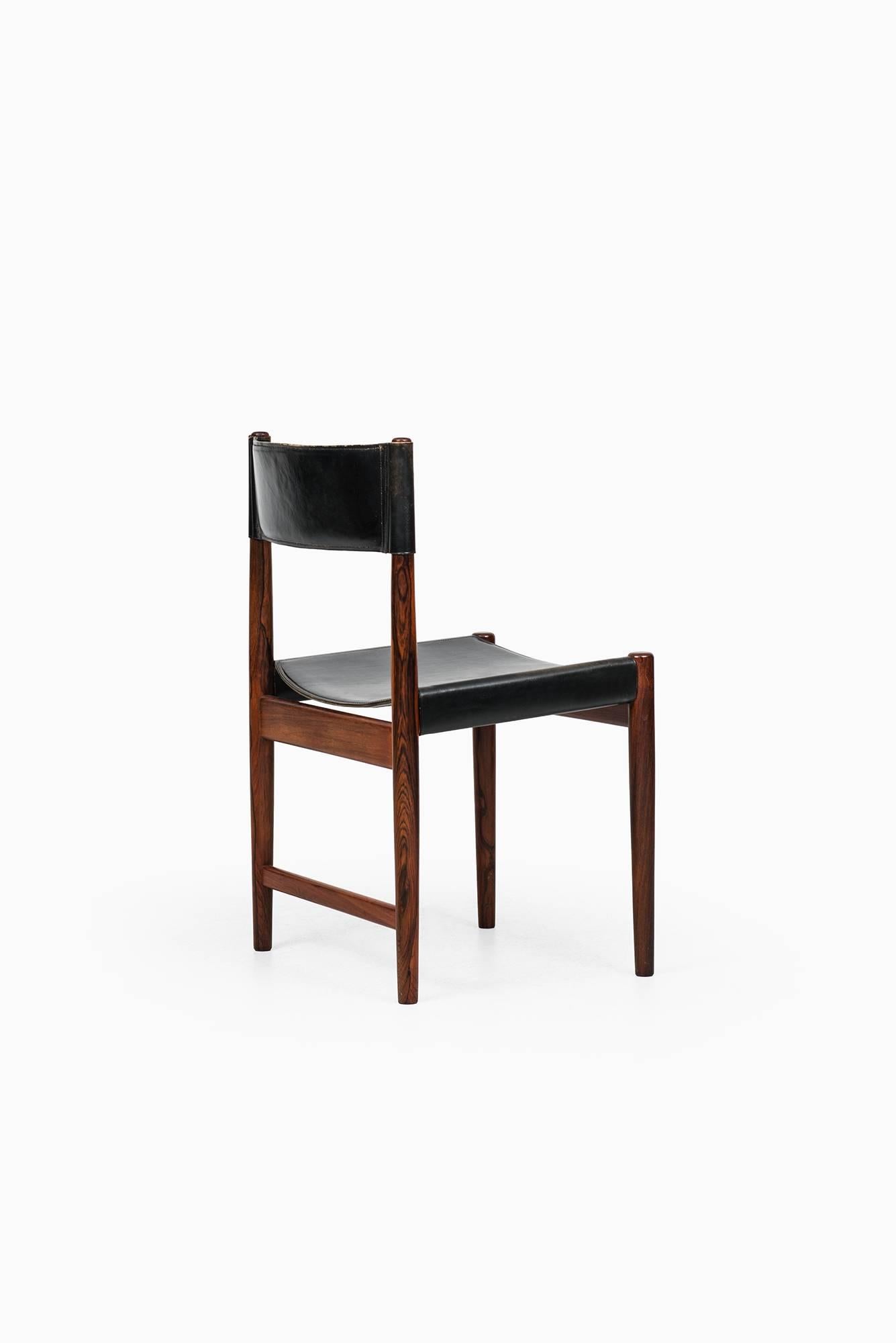 Scandinavian Modern Kurt Ostervig Dining Chairs by Sibast in Denmark