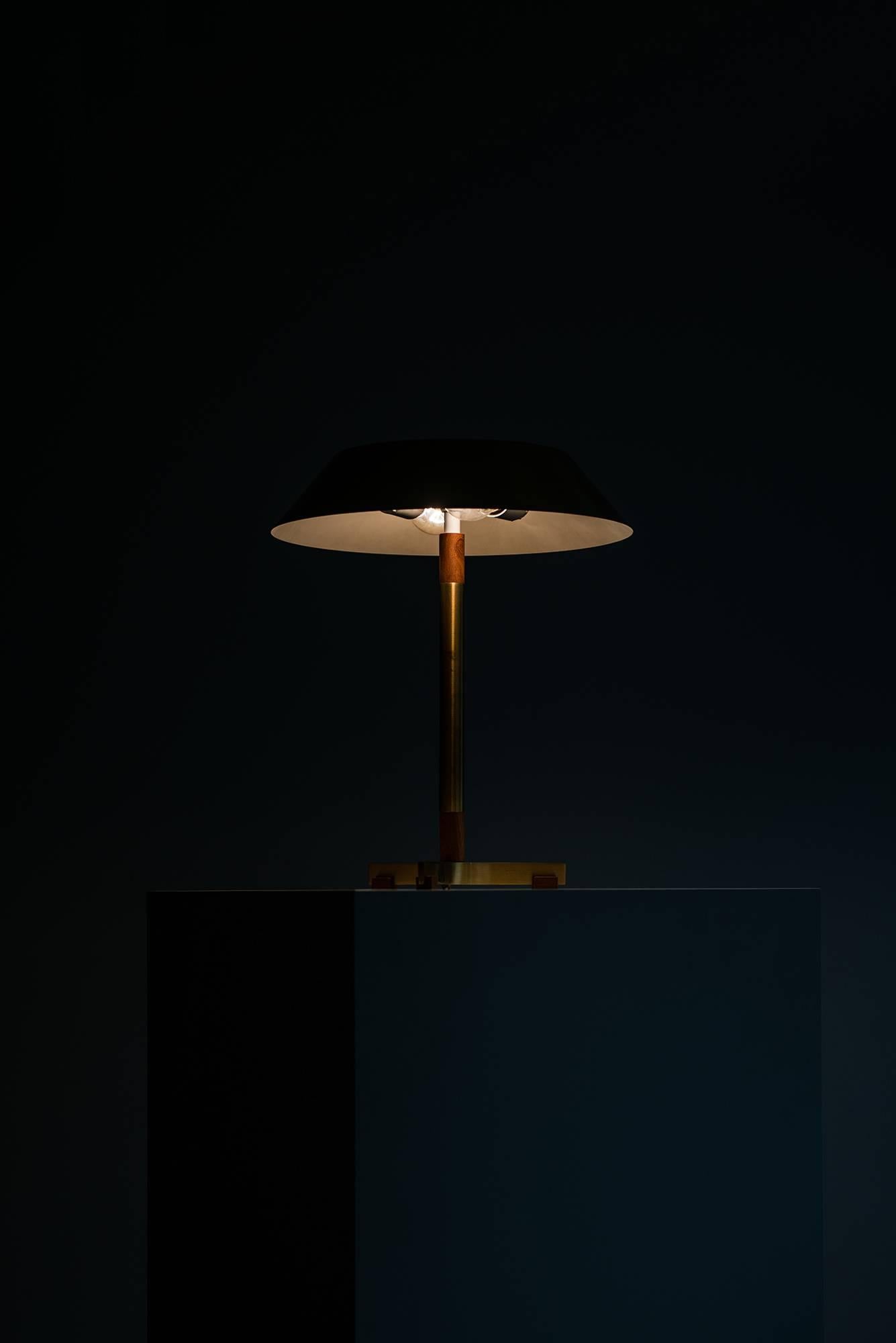 Danish Jo Hammerborg Table Lamp Model President by Fog & Mørup in Denmark