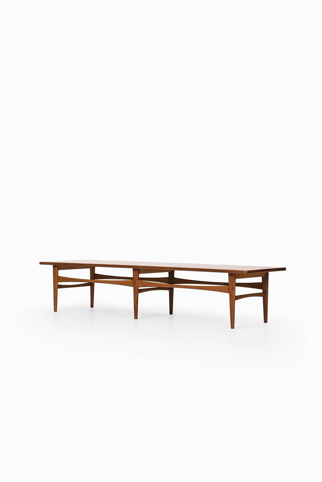 Eric Johansson Bench / Side Table Model TV5 by Abrahamsson Möbelfabrik in Sweden 1