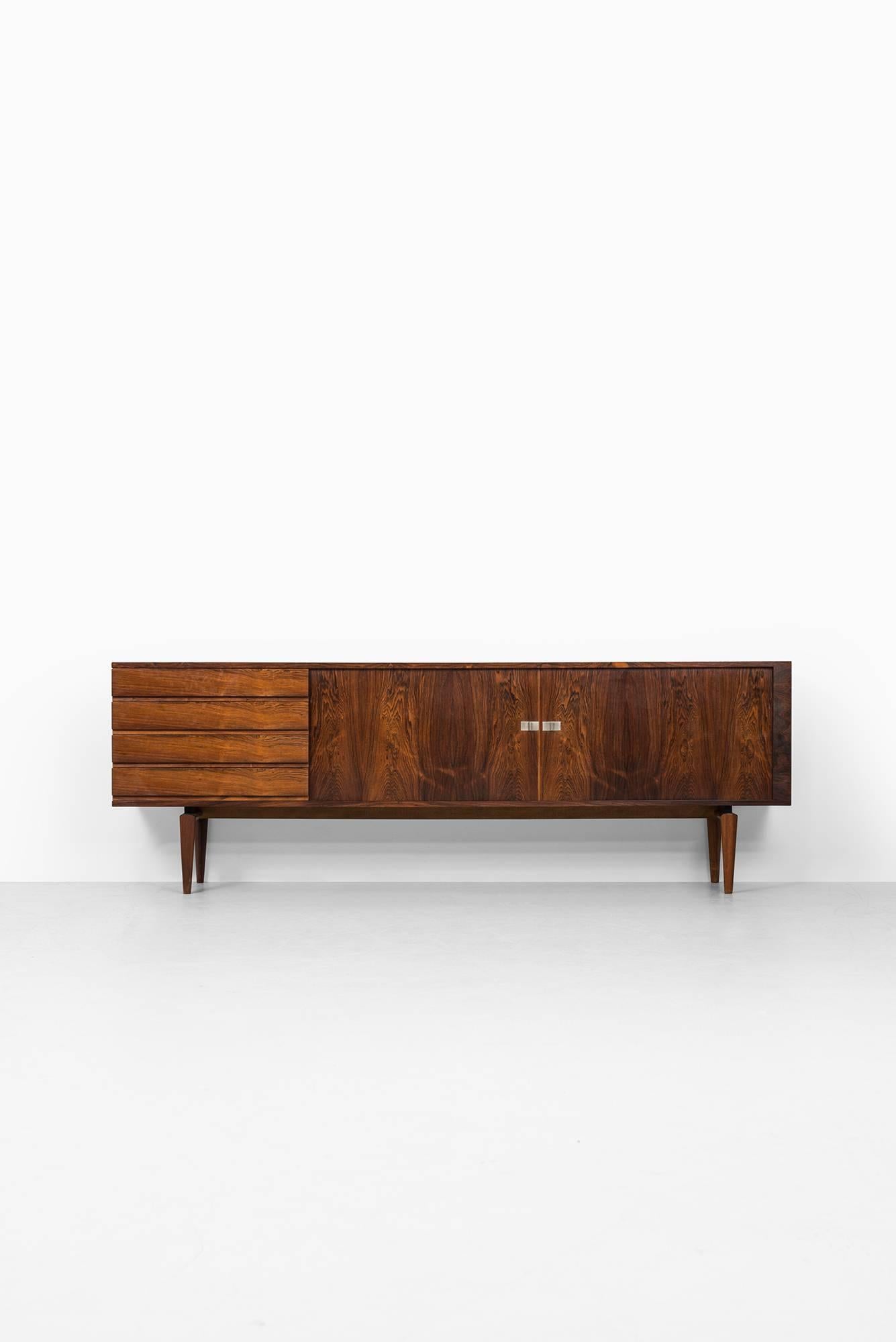 Very rare sideboard designed by Henry W. Klein. Produced by Bramin in Denmark.