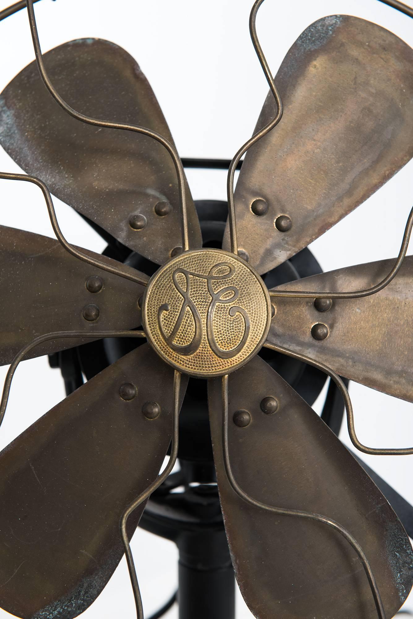 Mid-Century Modern Mid-Century Industrial Fan by General Electric in America