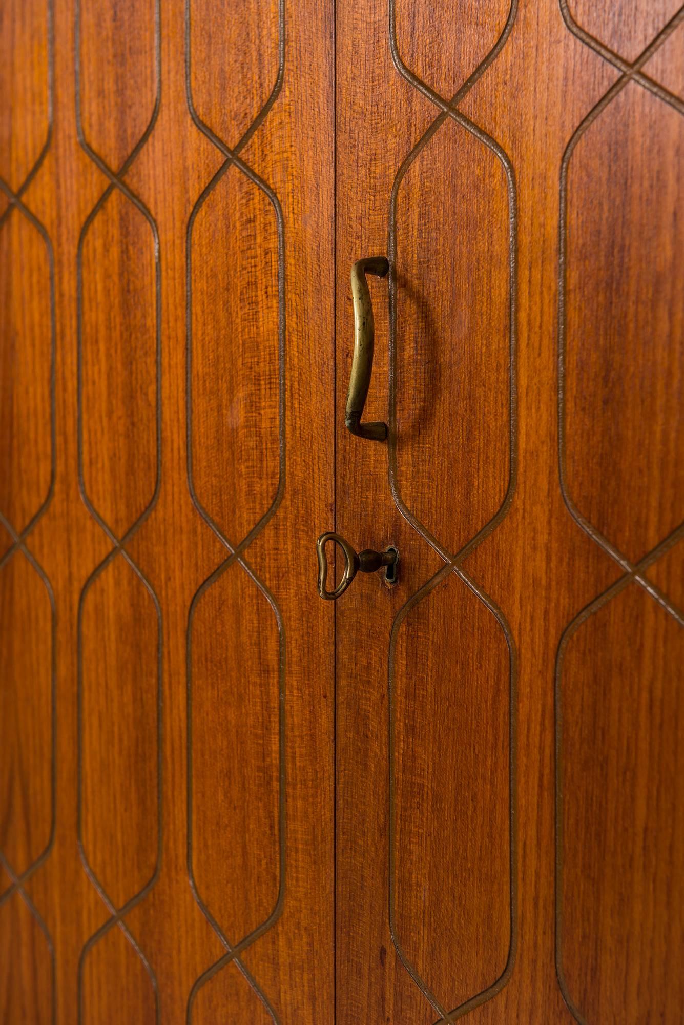 Mid-20th Century David Rosén Cabinet by Nordiska Kompaniet in Sweden