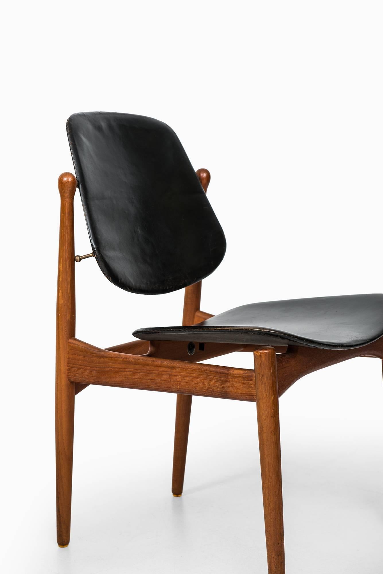 Danish Arne Vodder Dining Chairs Model 203 by France & Son in Denmark