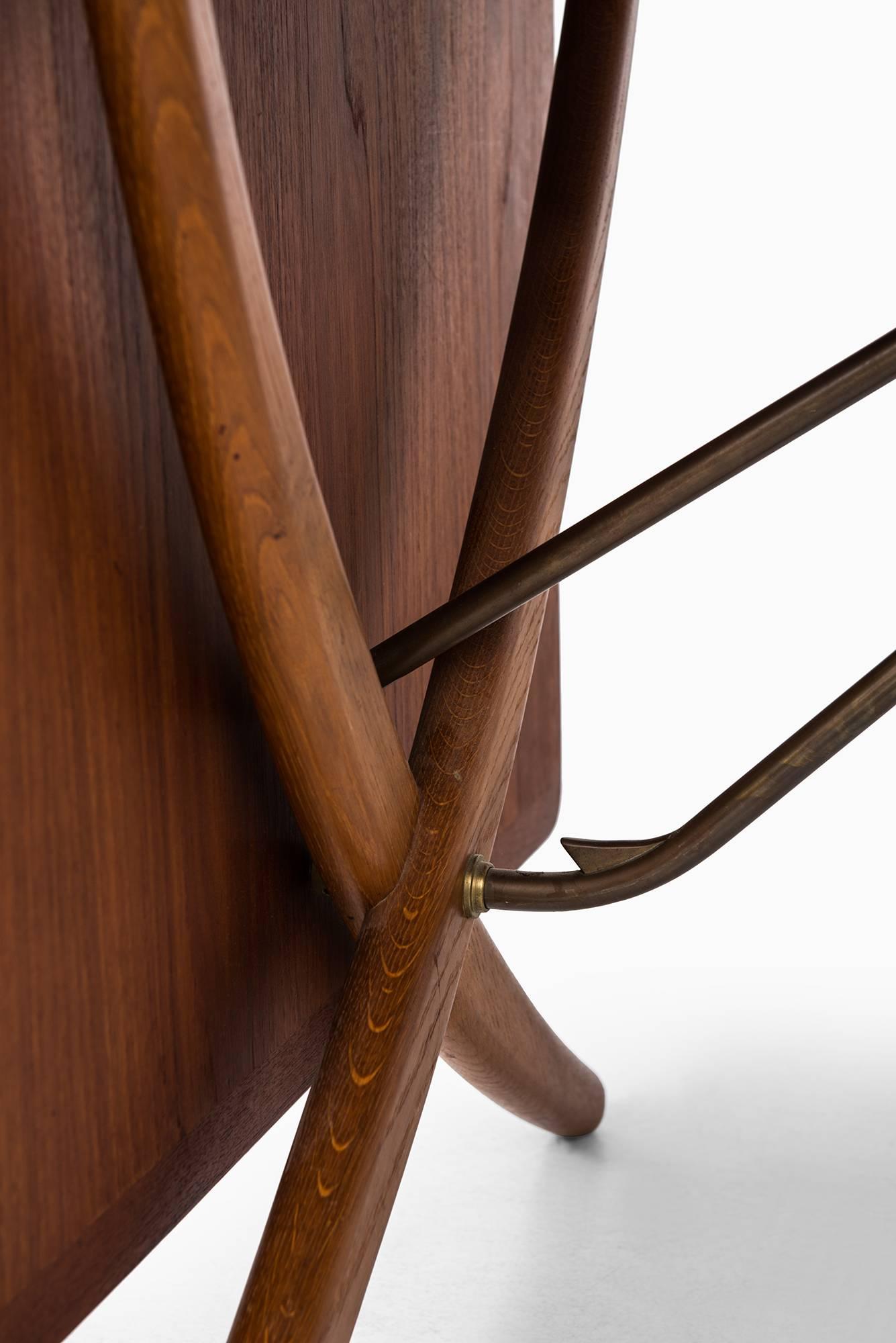 Mid-20th Century Hans Wegner Dining Table Model AT-304 by Andreas Tuck in Denmark