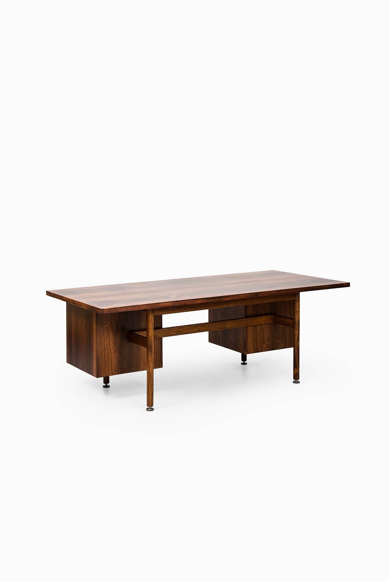 Mid-20th Century Jens Risom Large Executive Desk by Gutenberghus in Denmark