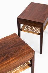 Severin Hansen Bedside Tables by Haslev Møbelsnedkeri in Denmark