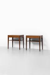Severin Hansen Bedside Tables by Haslev Møbelsnedkeri in Denmark