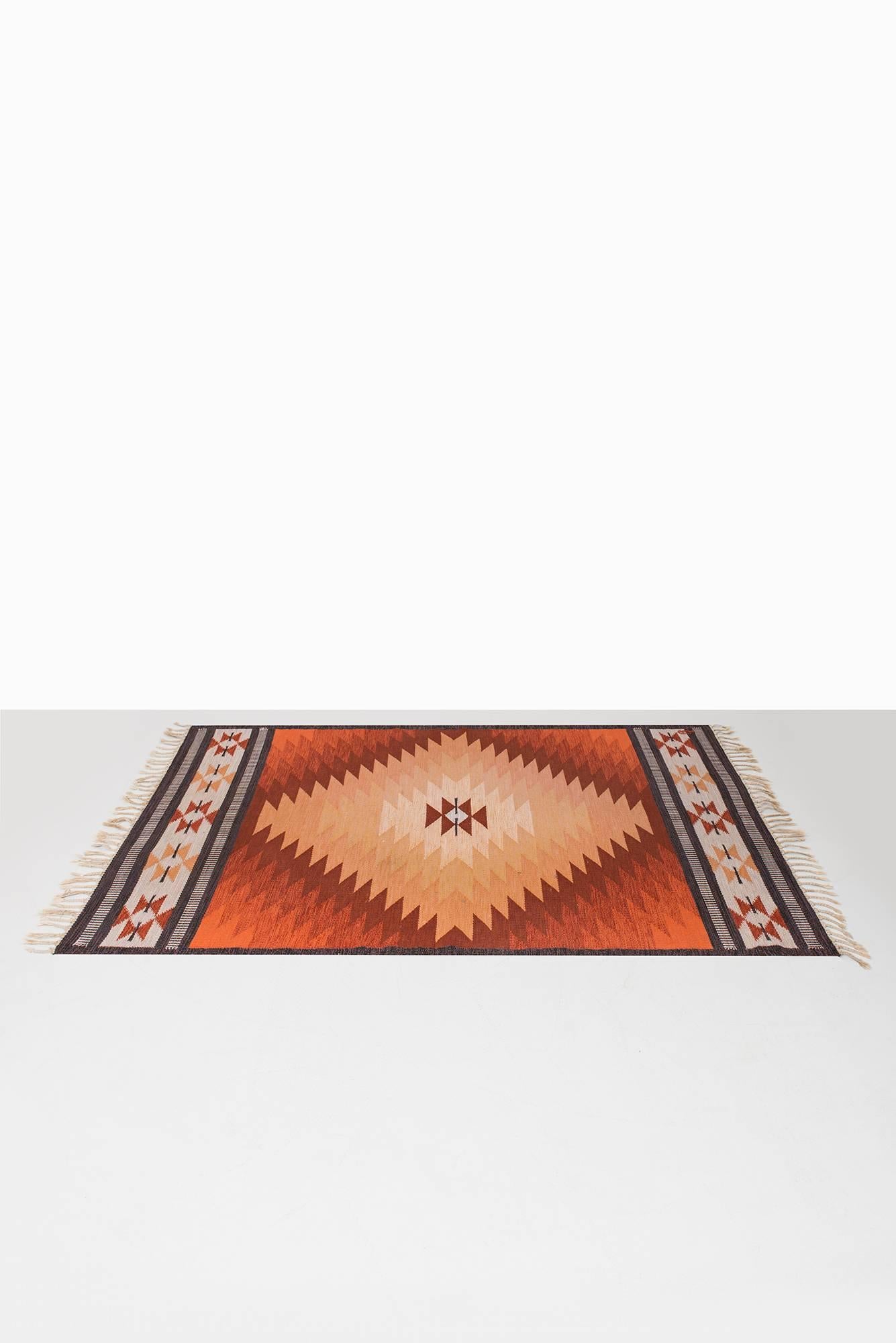 Scandinavian Modern Mid-Century Carpet Produced in Sweden