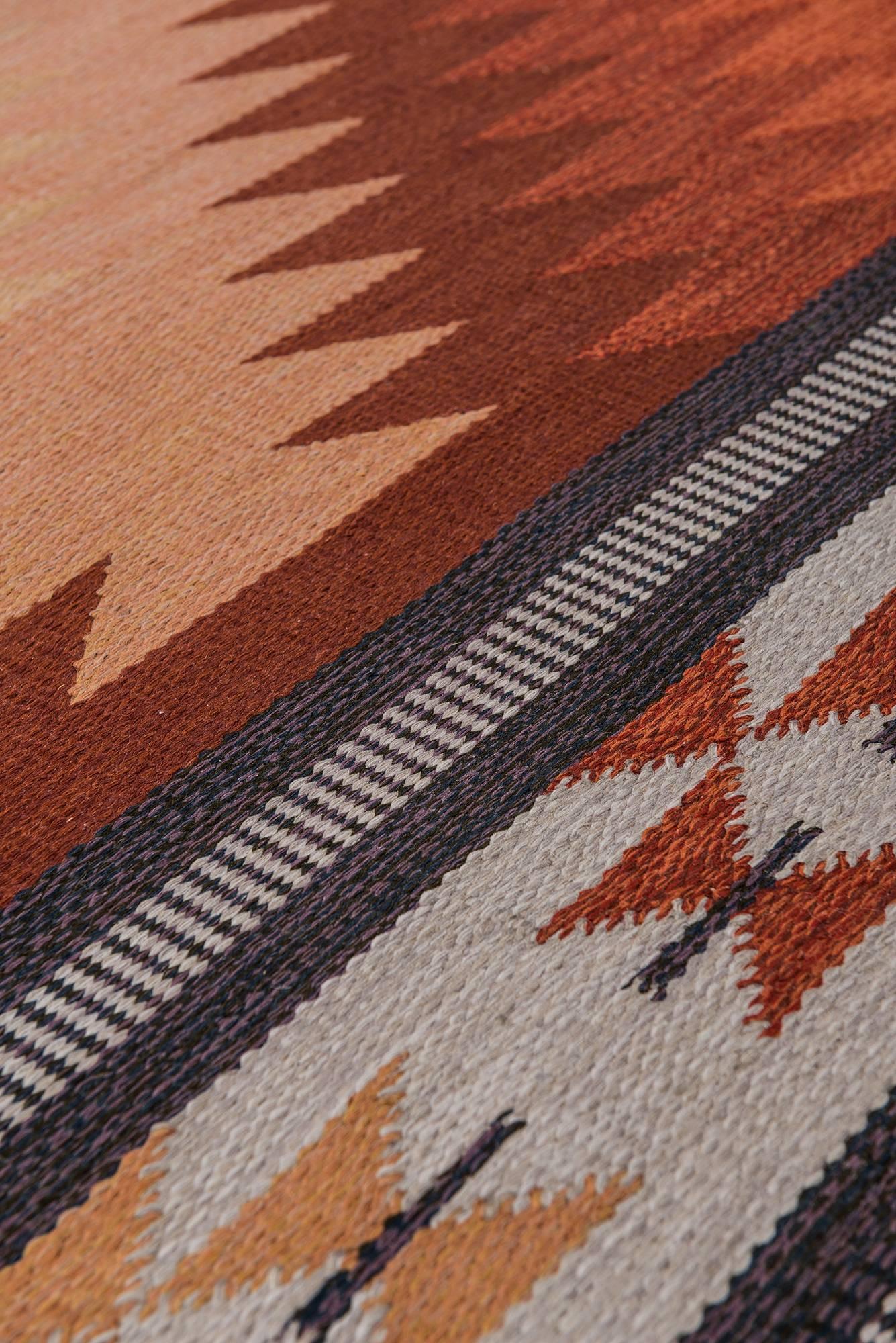 Swedish Mid-Century Carpet Produced in Sweden