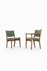 Hans Wegner Dining Chairs Model Jh-525 by Johannes Hansen in Denmark