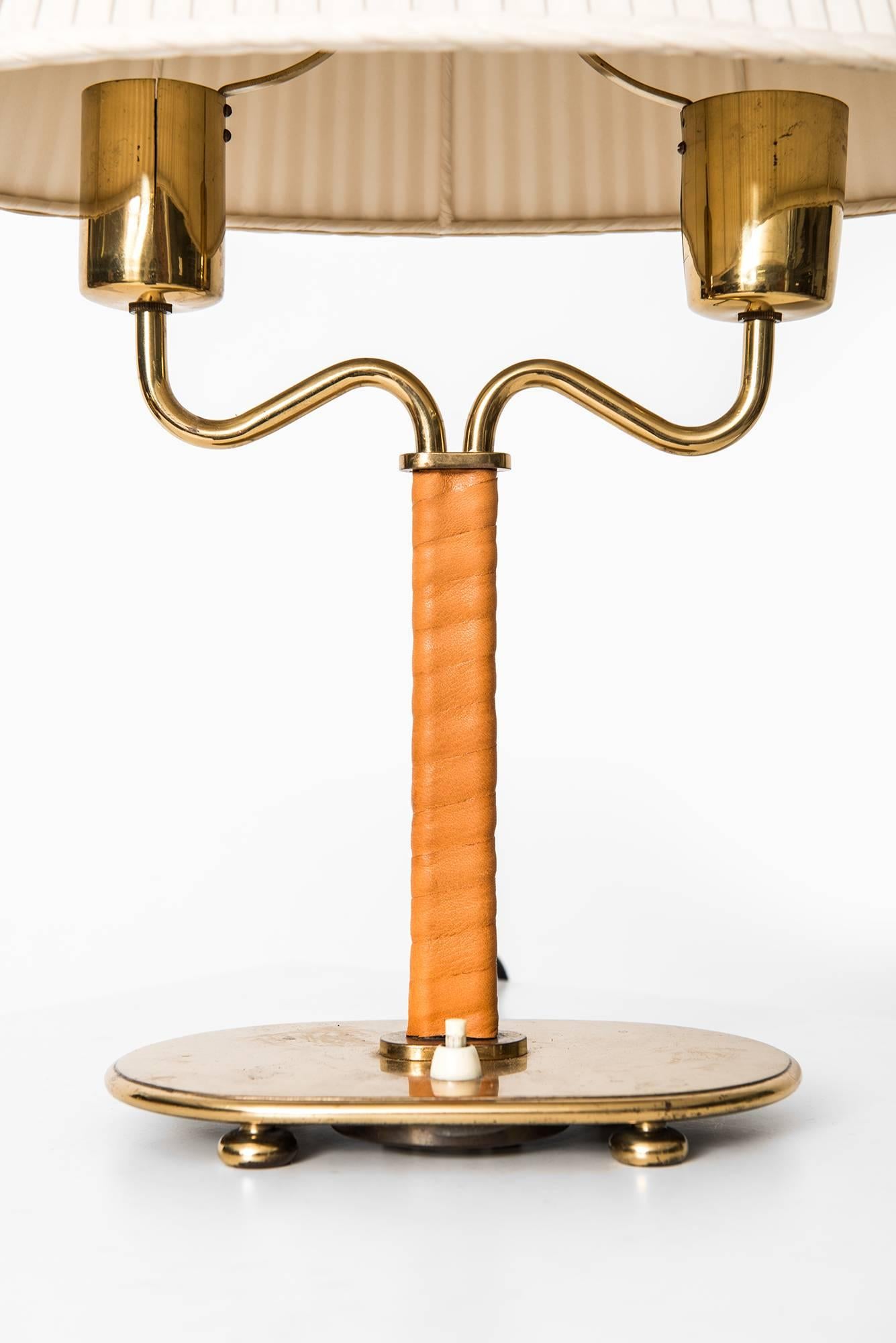 Rare table lamp model 2388 designed by Josef Frank. Produced by Svenskt Tenn in Sweden.