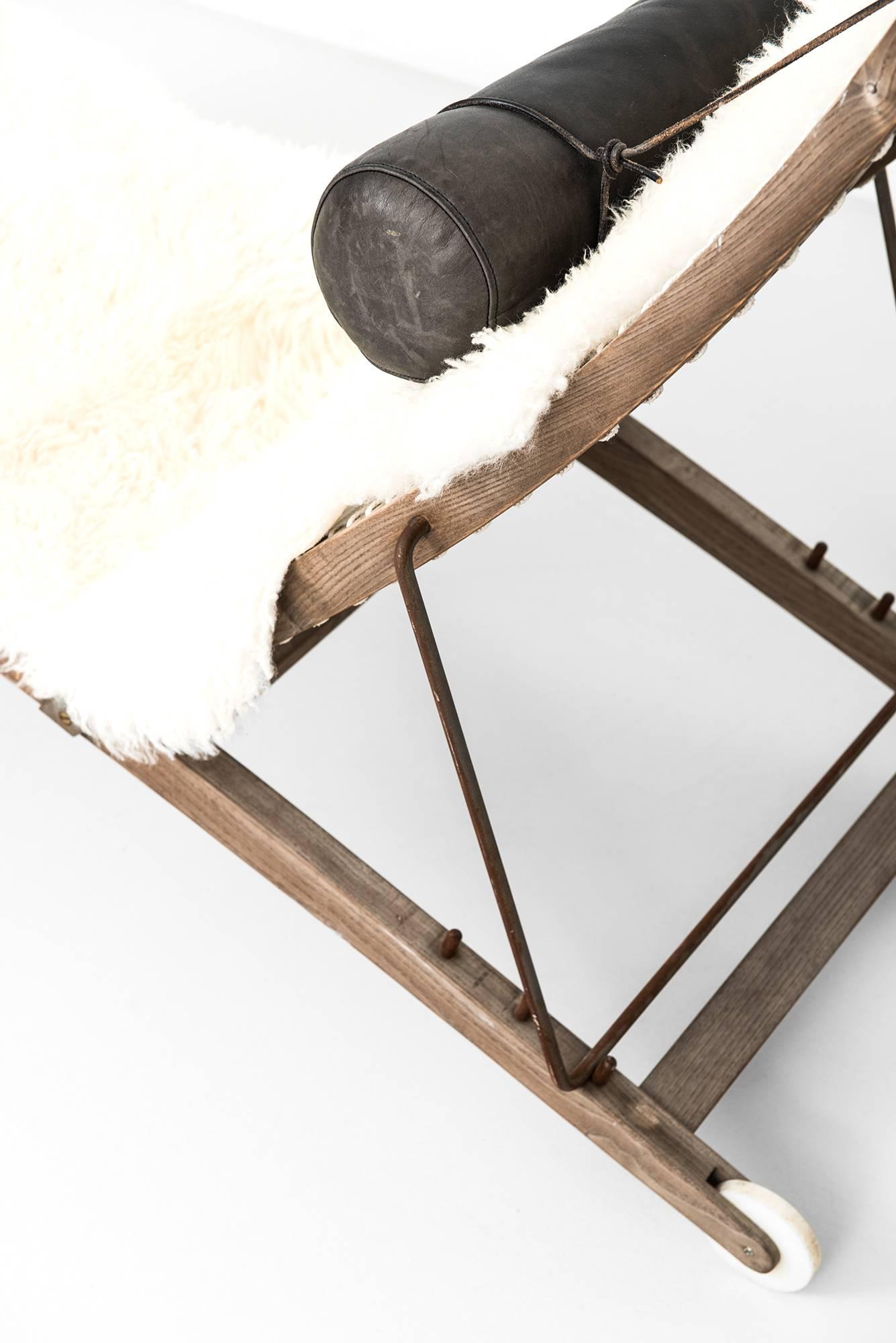 Scandinavian Modern Kerstin Olby Reclining Chair Model Tanga by Olby Design in Sweden