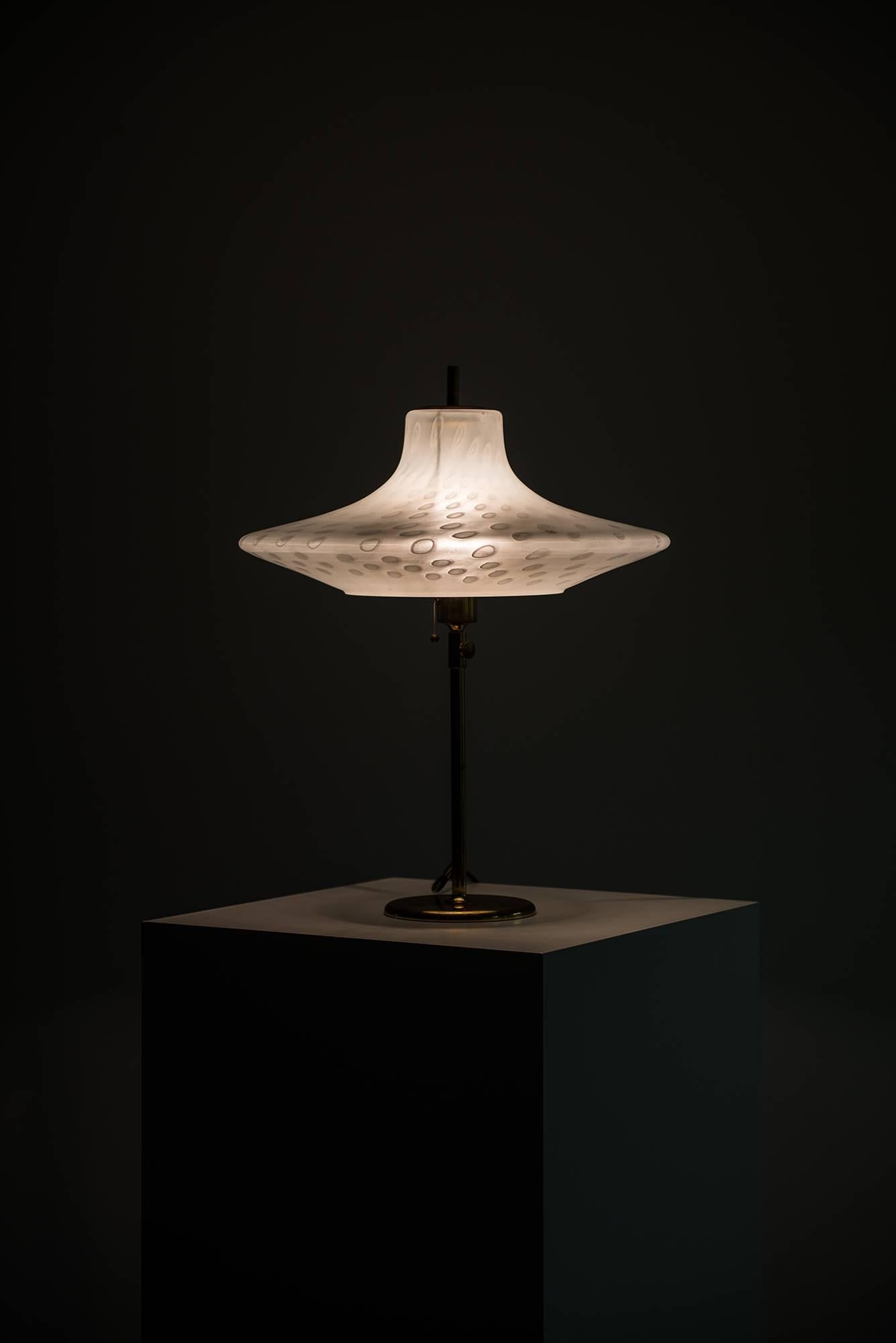 Mid-20th Century Height Adjustable Table Lamp by Peill & Putzler in Germany For Sale