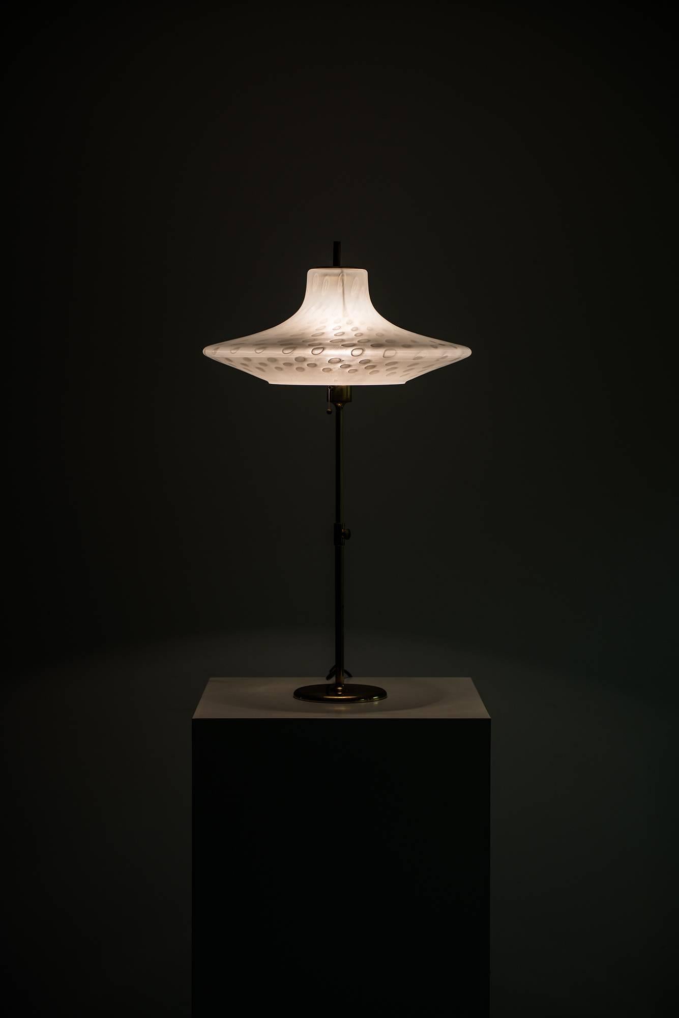 Height Adjustable Table Lamp by Peill & Putzler in Germany For Sale 3
