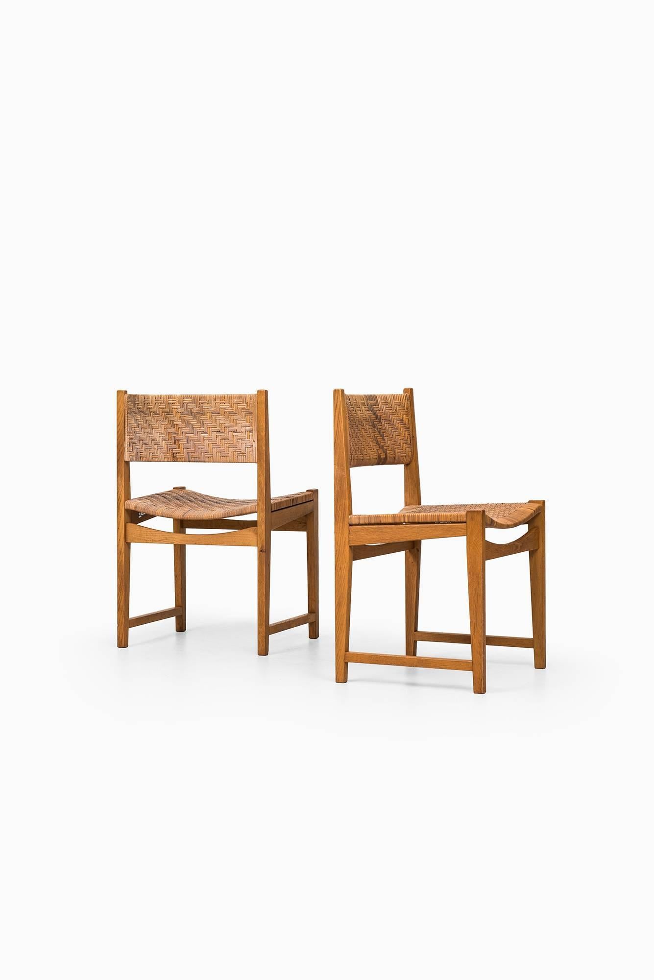 Scandinavian Modern Peter Hvidt & Orla Mølgaard-Nielsen Dining Chairs Model 350
