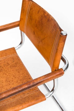 Mart Stam Armchairs by Fasem in Italy