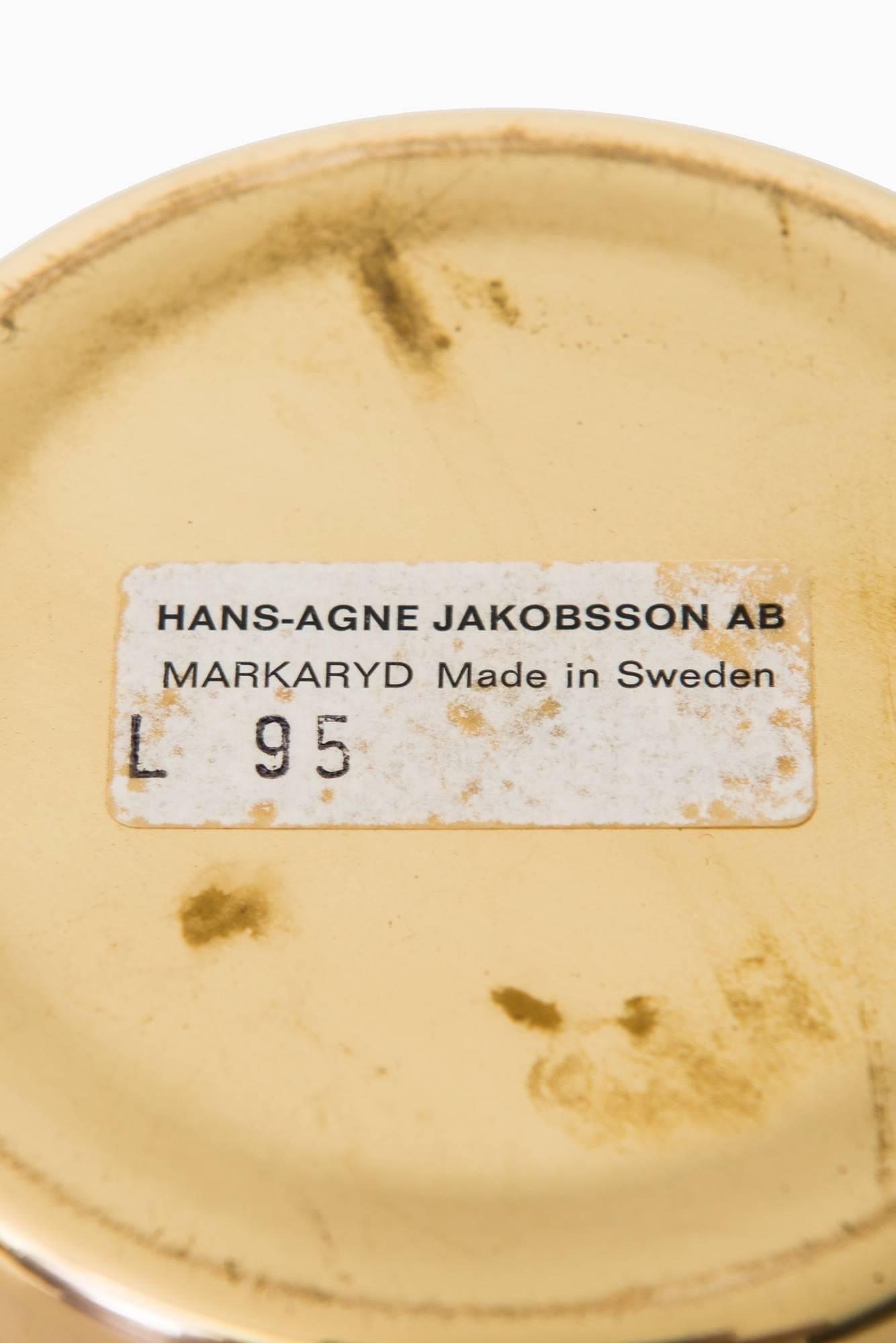 Scandinavian Modern Hans-Agne Jakobsson Candlesticks Model L-95