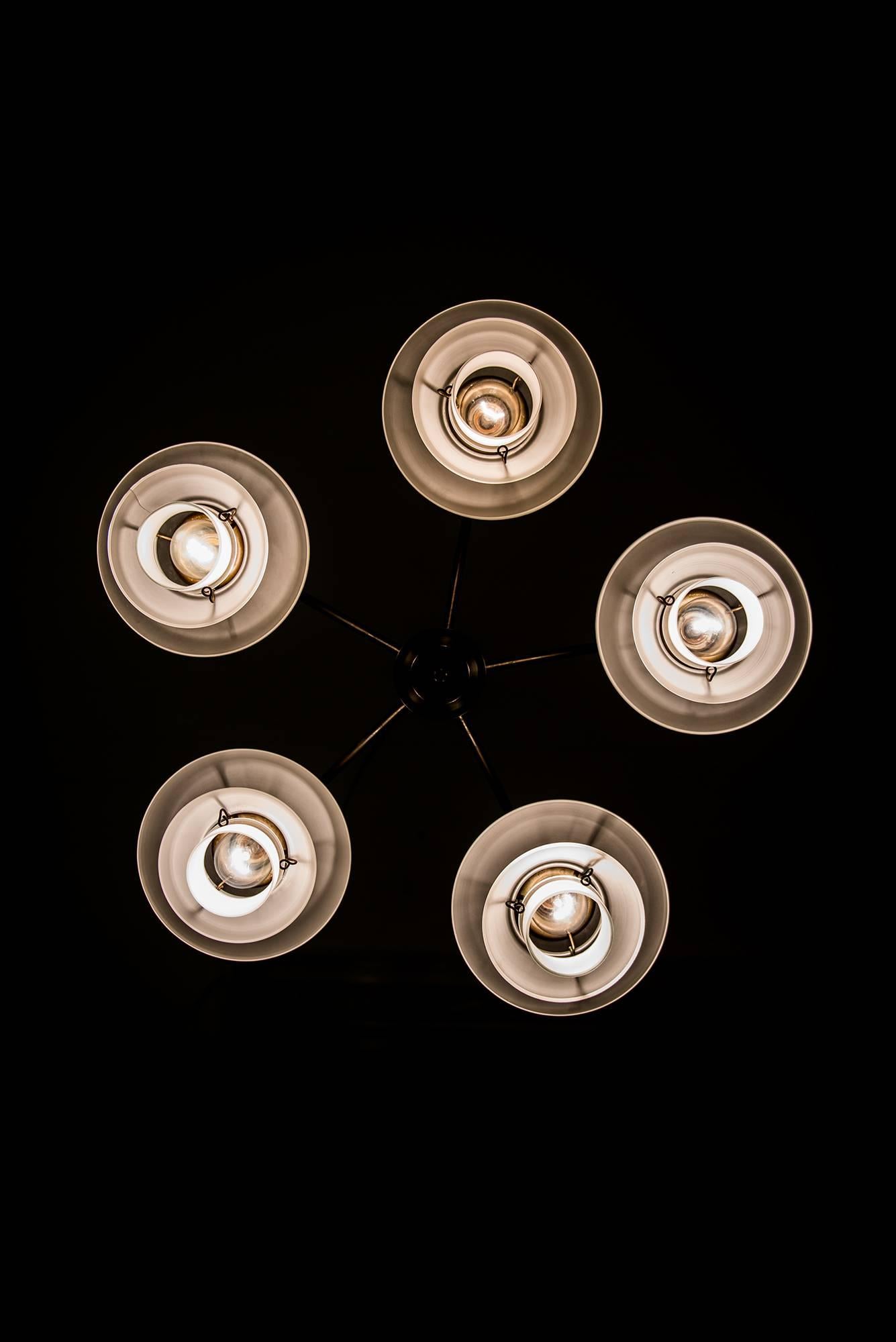 Poul Henningsen Ceiling Lamp Model 'Kejserkrone' by Louis Poulsen in Denmark 1