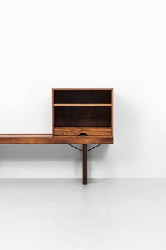 Torbjørn Afdal Krobo Bench with Lp Box by Bruksbo in Norway