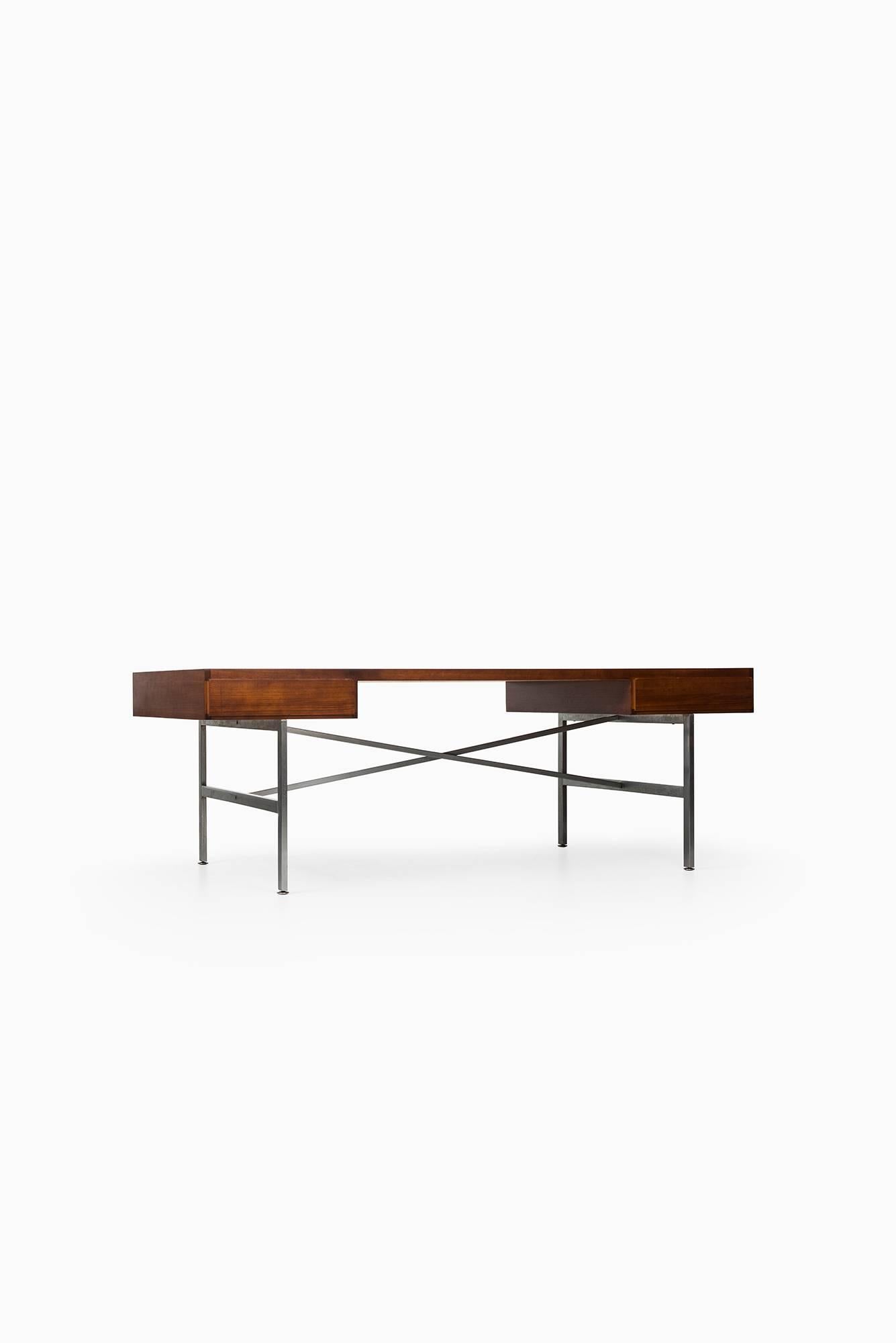 Illum Wikkelsø Desk in Teak by P. Schultz & Co. in Denmark 1