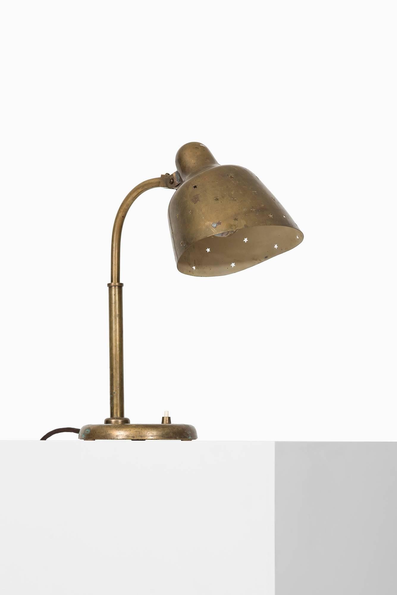 Danish Table Lamp Attributed to Vilhelm Lauritzen and Produced in Denmark For Sale