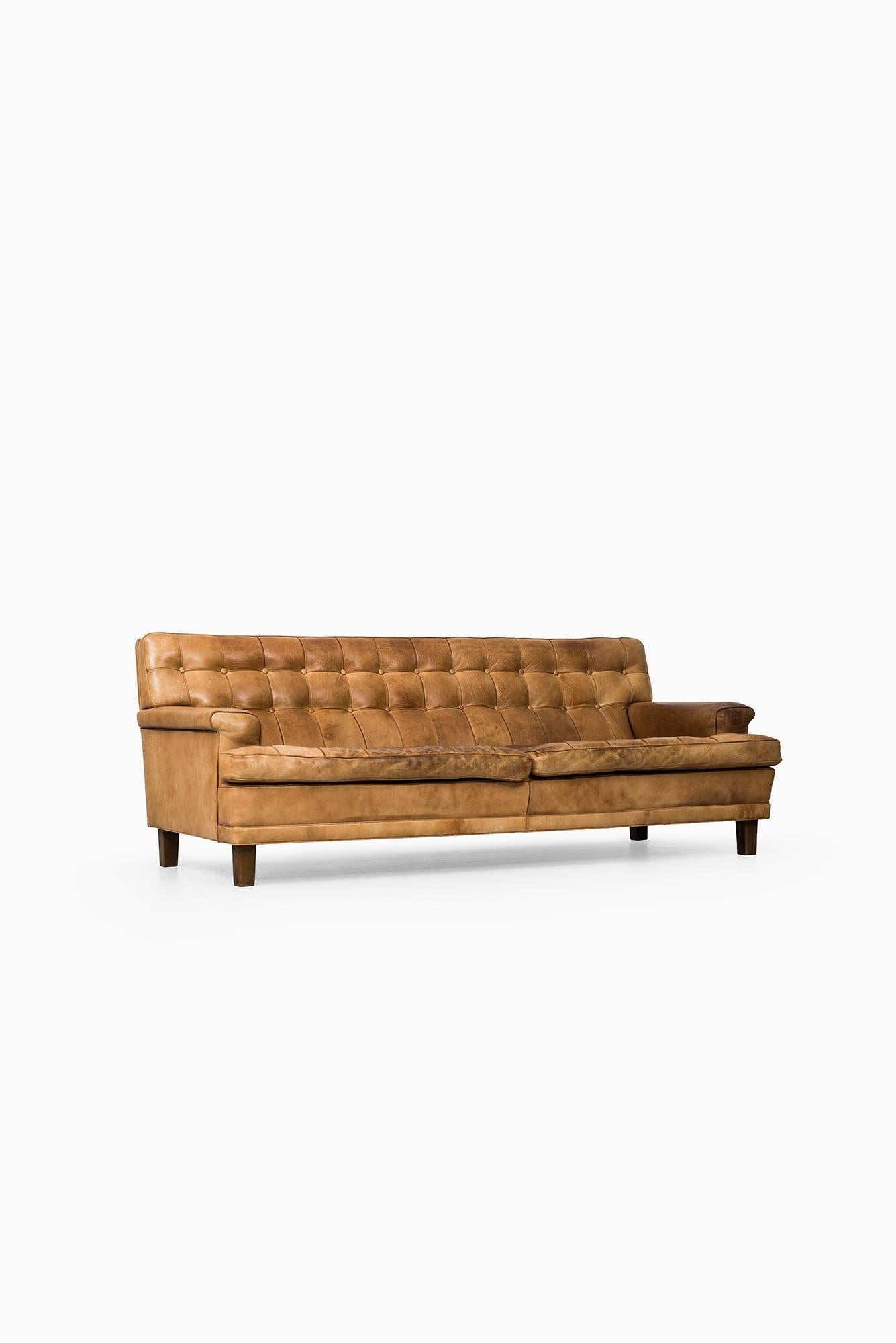 Mid-20th Century Arne Norell Sofa Model Merkur by Arne Norell AB in Sweden