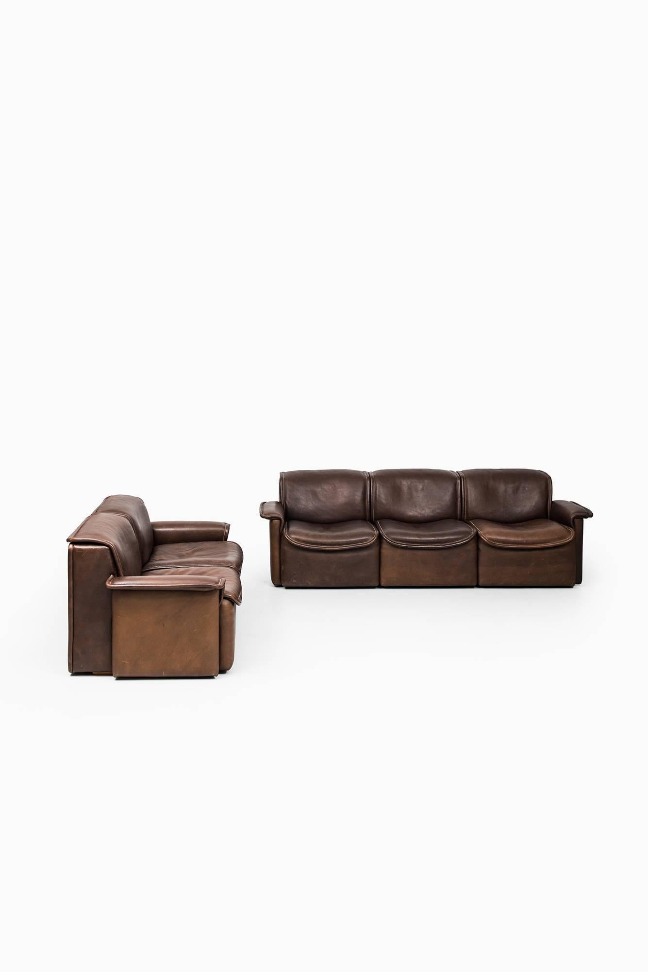 Leather De Sede Easy Chair Model DS-12 by De Sede in Switzerland