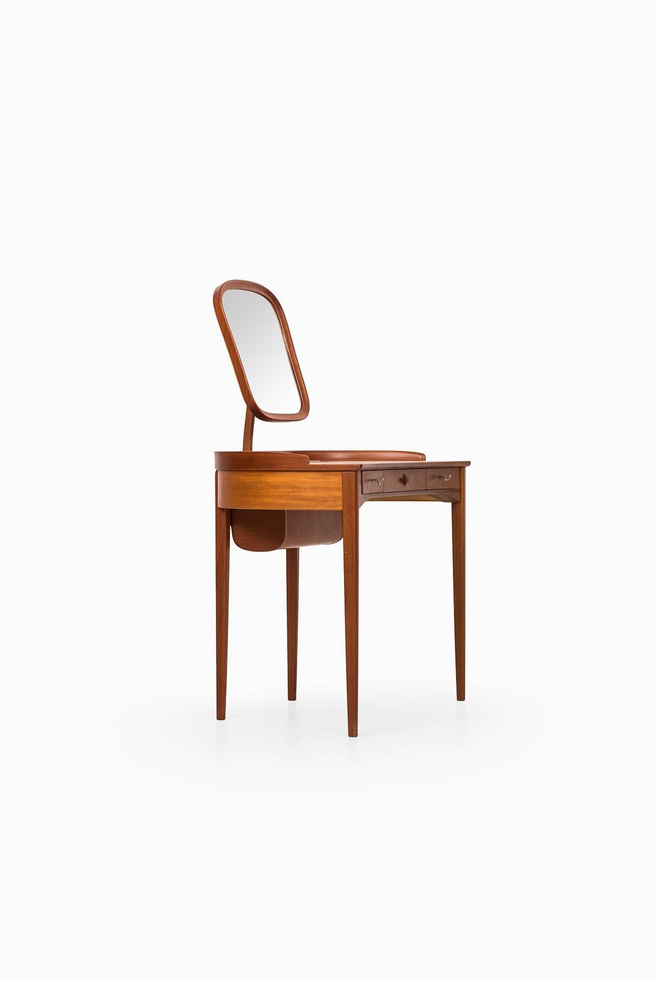 Teak Carl Malmsten Vanity Model Birgitta by Bodafors in Sweden