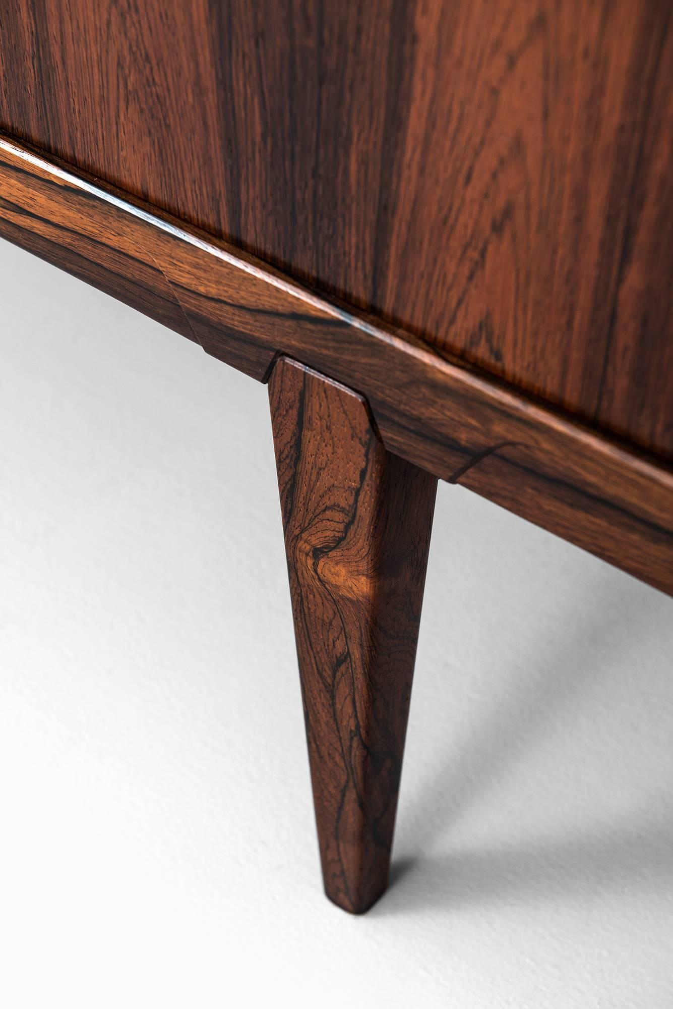 Rosewood Henry Rosengren Hansen Sideboard by Brande Møbelindustri in Denmark