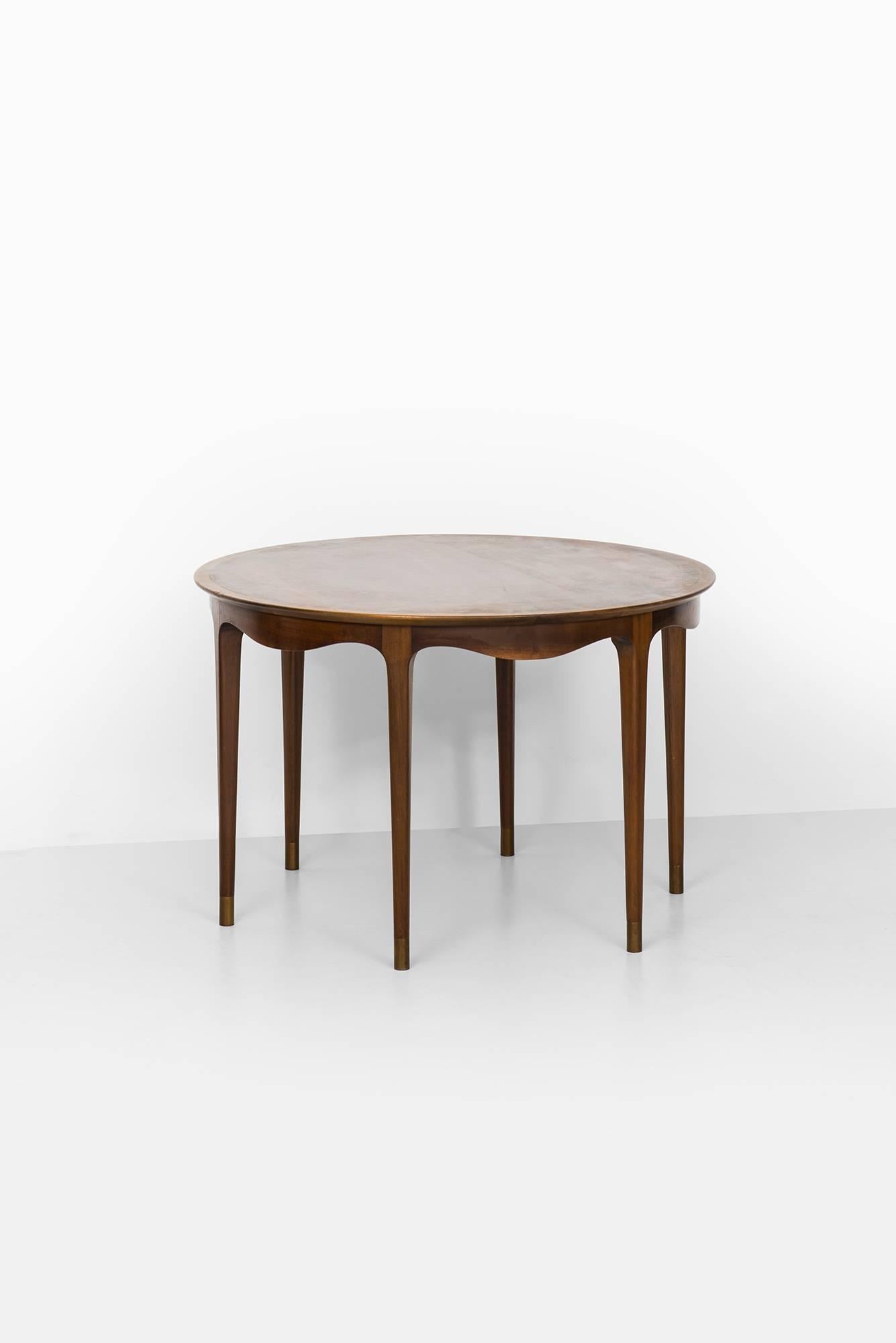 Ole Wanscher Side Table by Cabinetmaker A.J. Iversen in Denmark 3