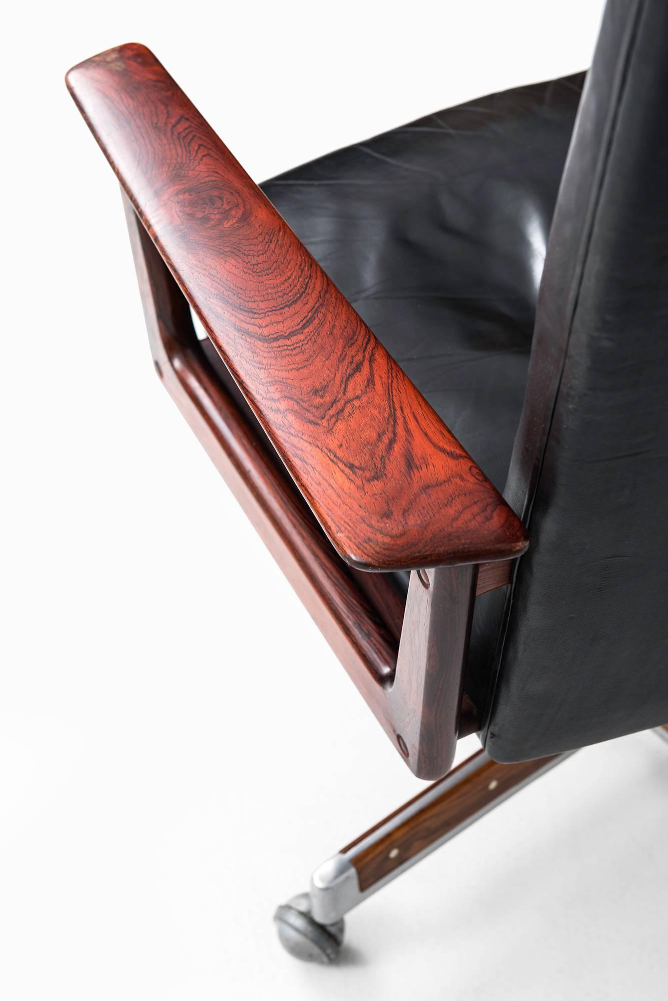 Leather Arne Vodder Office Chair