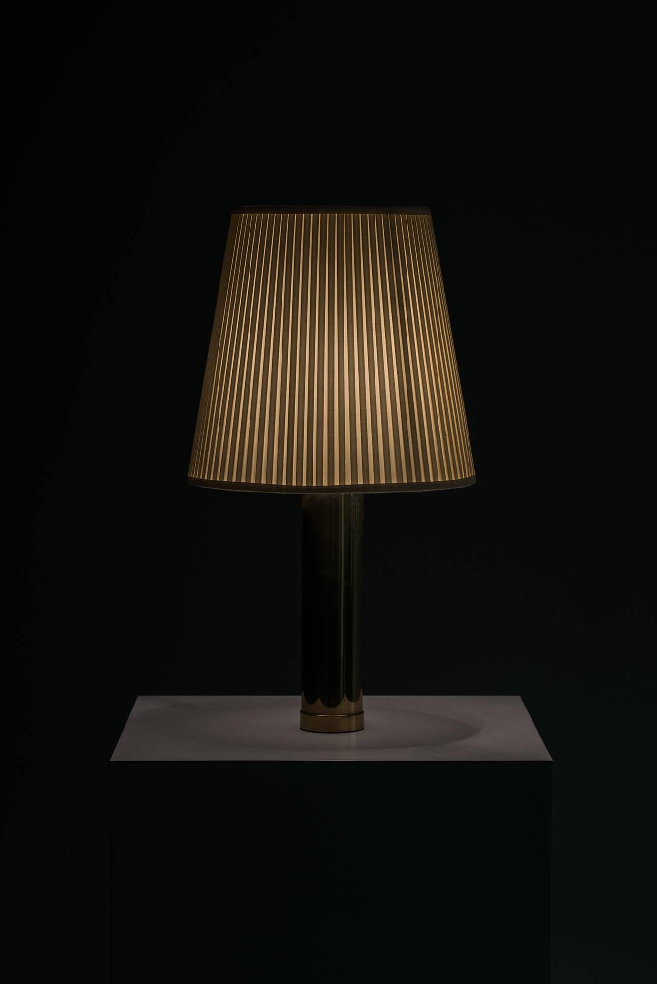 Mid-20th Century Pair of Table Lamp Produced by Bergboms in Sweden