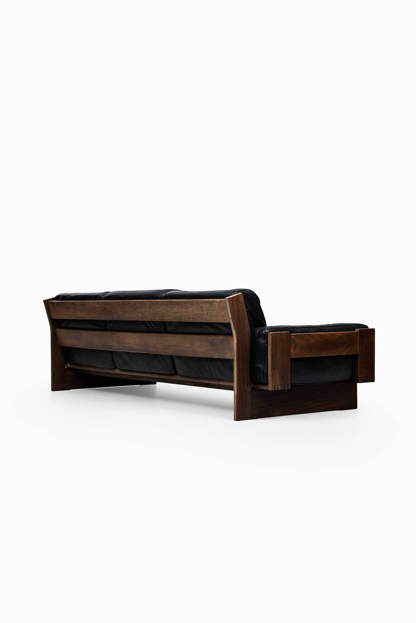 Wood Long Three-Seat Sofa designed by Peter Opsvik and produced in Norway