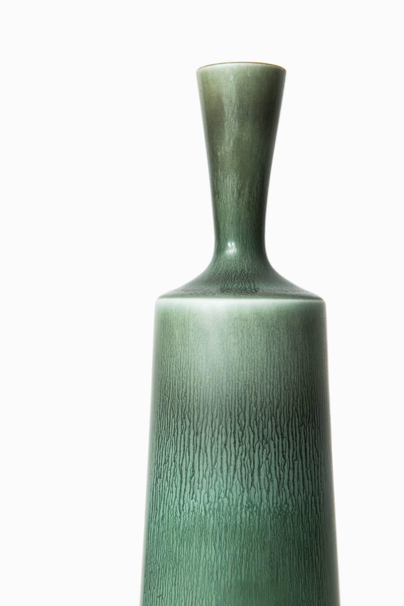 Swedish Berndt Friberg Ceramic Vase by Gustavsberg in Sweden